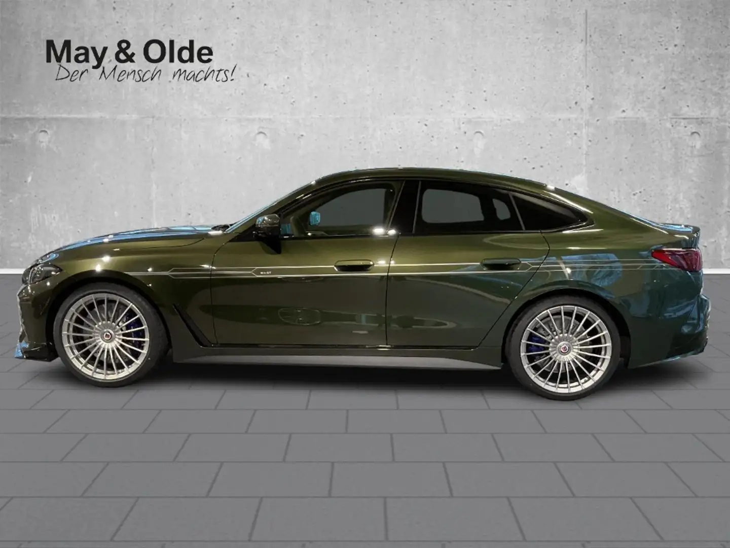 Alpina B4 GT Malachitgrün II Vollleder Merino Standh. Grün - 2