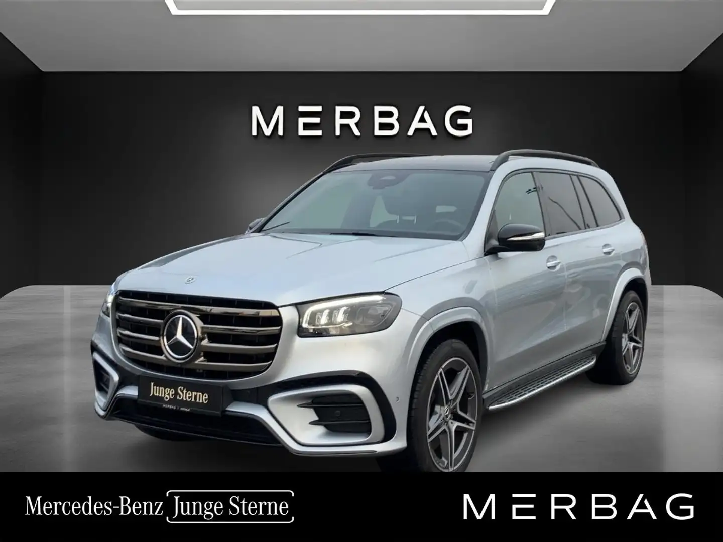 Mercedes-Benz GLS 450 d 4MATIC AMG Line Silber - 1