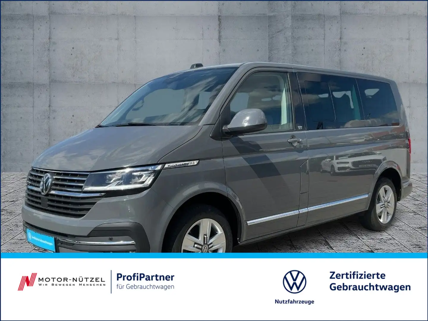 Volkswagen T6.1 Multivan 2.0 TDI 4M GENERATION SIX LED+NAVI Grijs - 1
