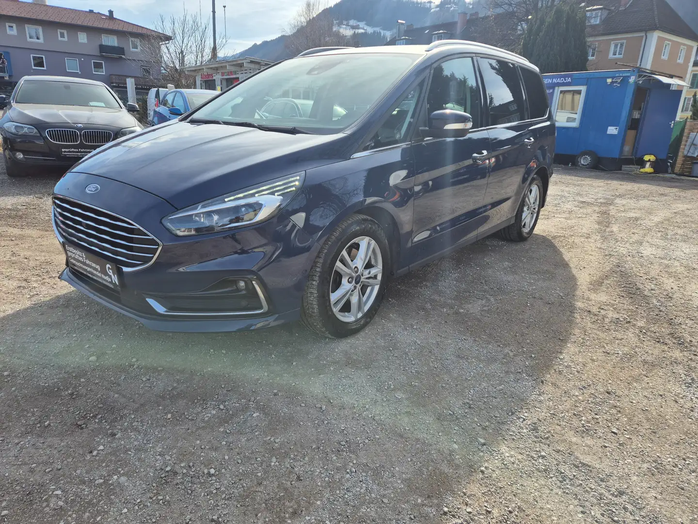 Ford Galaxy Titanium 2,0 TDCI 7 Sitzer Bleu - 1