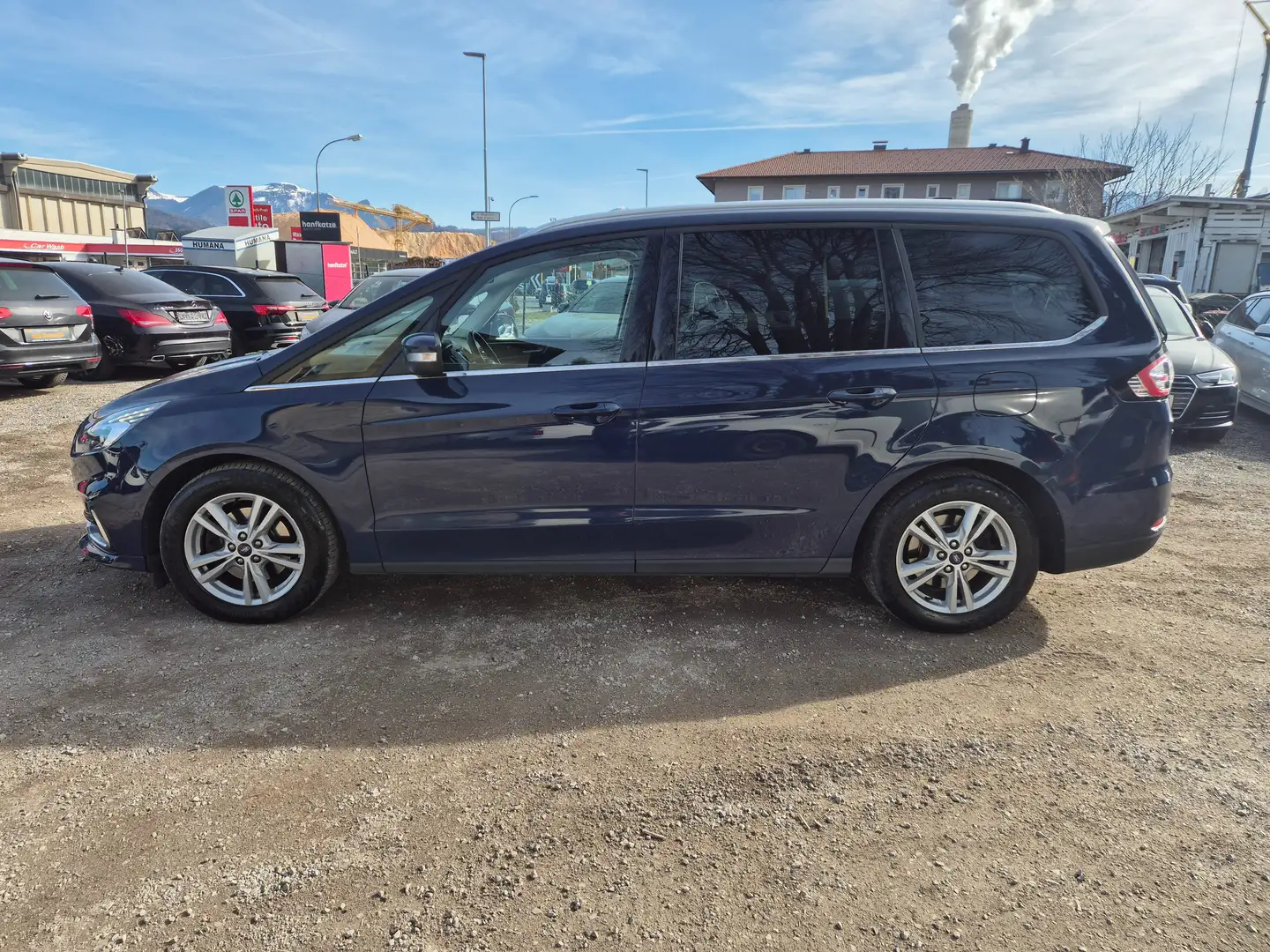 Ford Galaxy Titanium 2,0 TDCI 7 Sitzer Bleu - 2