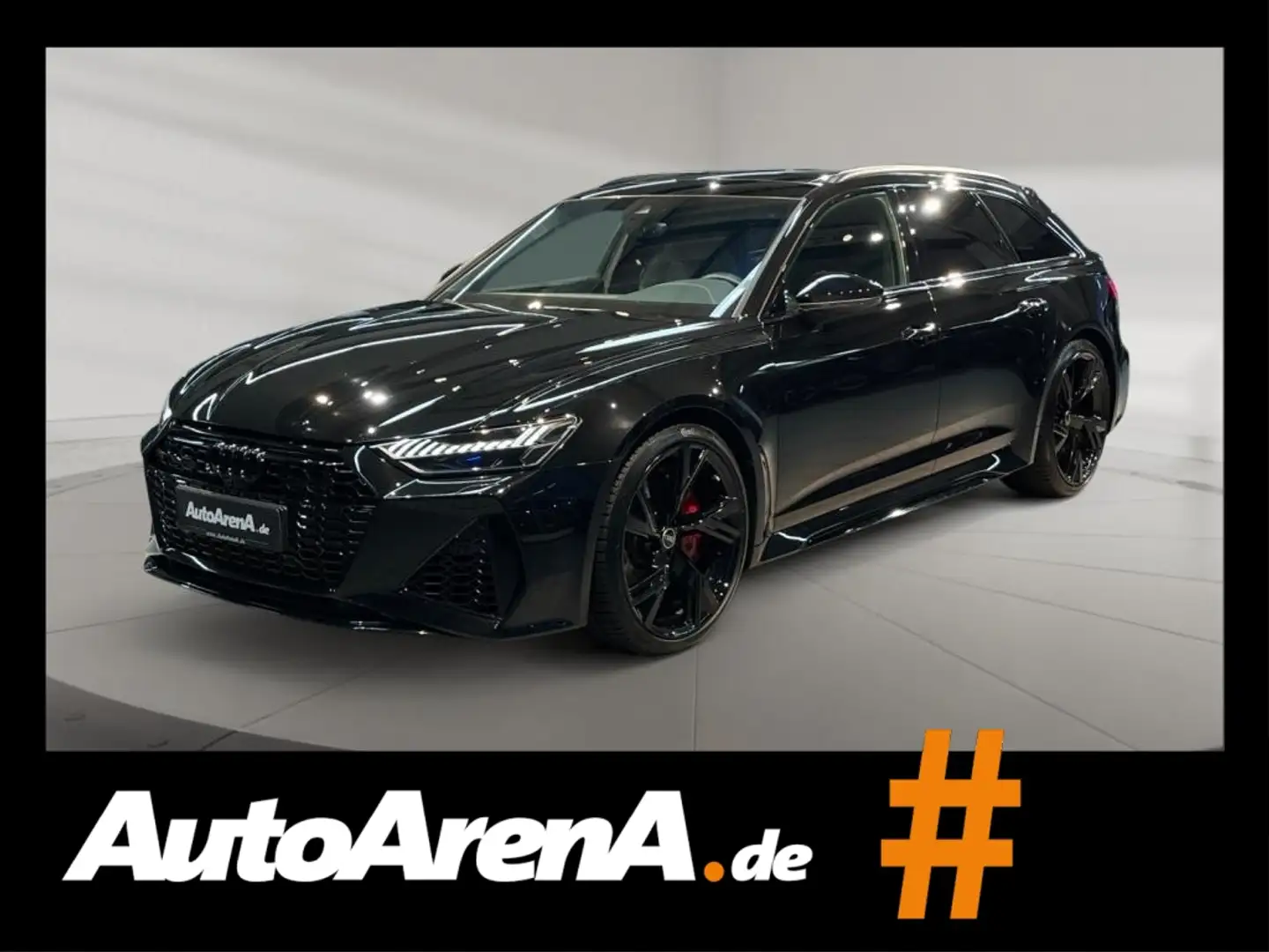 Audi RS6 Avant Valcona Fahrassist+Pano+Perf-AGA+Wide Schwarz - 1