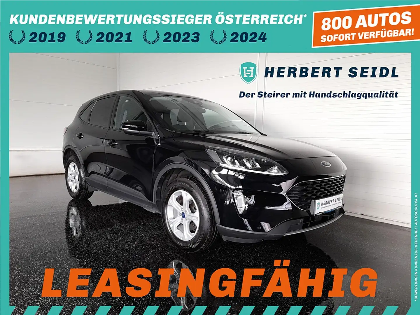 Ford Kuga C&C 2,5 Duratec PHEV Aut. *LED / NAVI / SHZG / ... Noir - 1