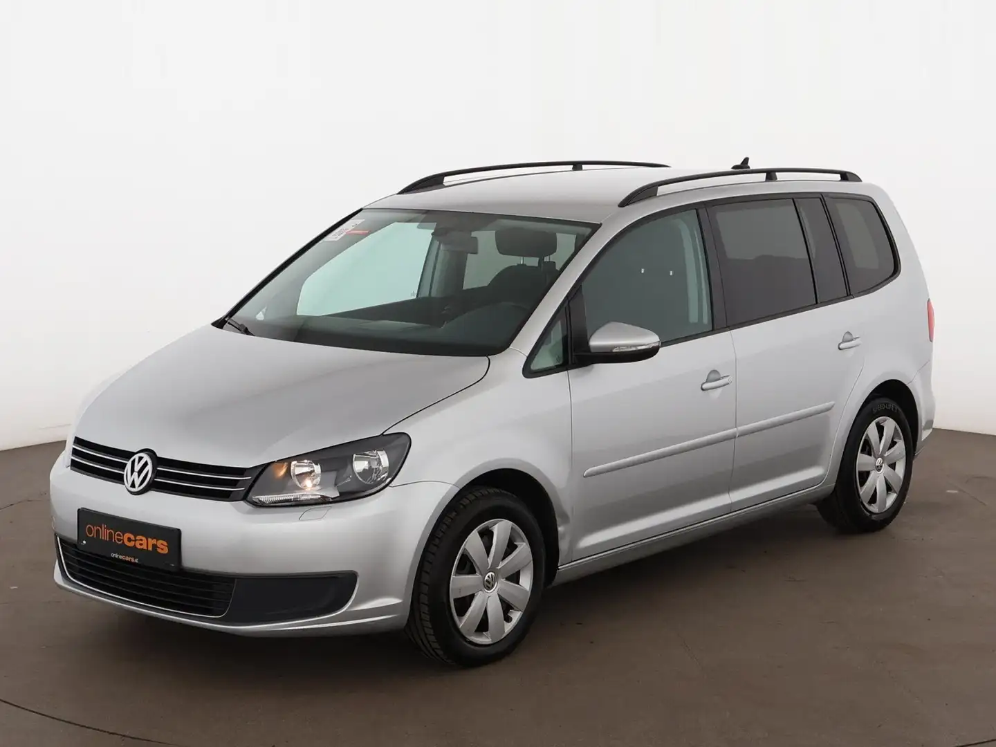 Volkswagen Touran 2.0 TDI Comfortline Aut AHK NAVI SITZHZG Silber - 2