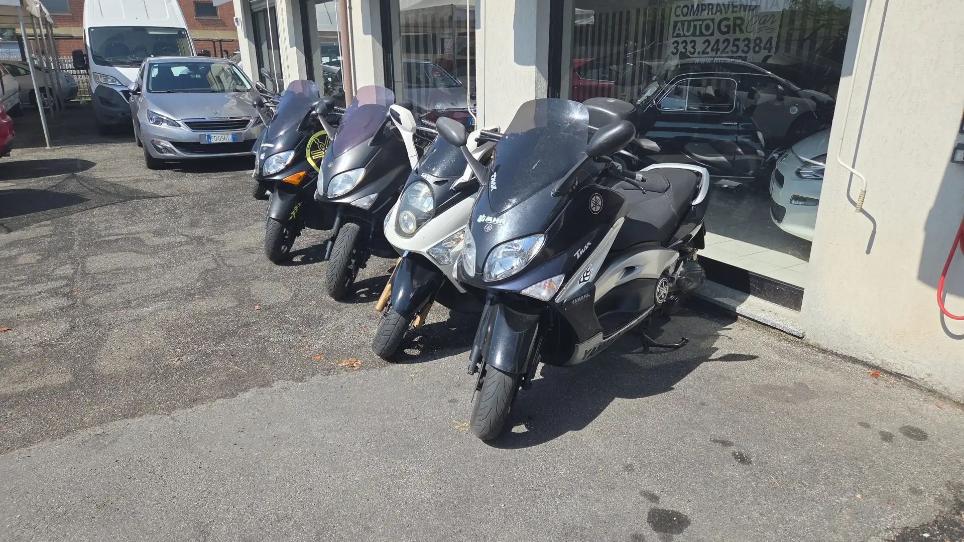 Yamaha TMAX 500 Bleu - 1