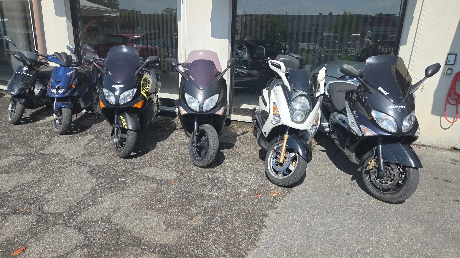 Yamaha TMAX 500 Bleu - 2