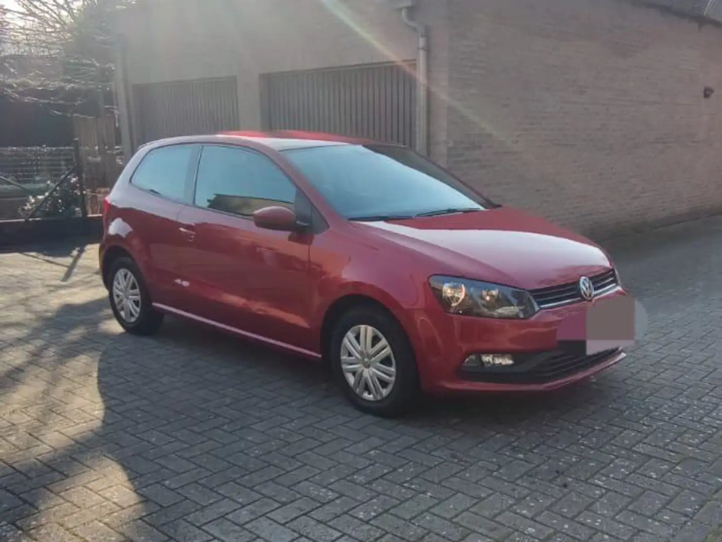 Volkswagen Polo Polo+1.0+(Blue+Motion+Technology)+Trendline Rood - 1
