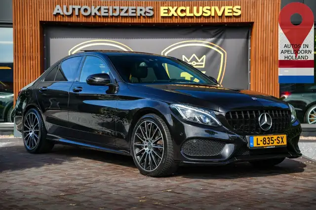 Mercedes-Benz C 400 4MATIC AMG Panodak leder navi Cruise Stoel