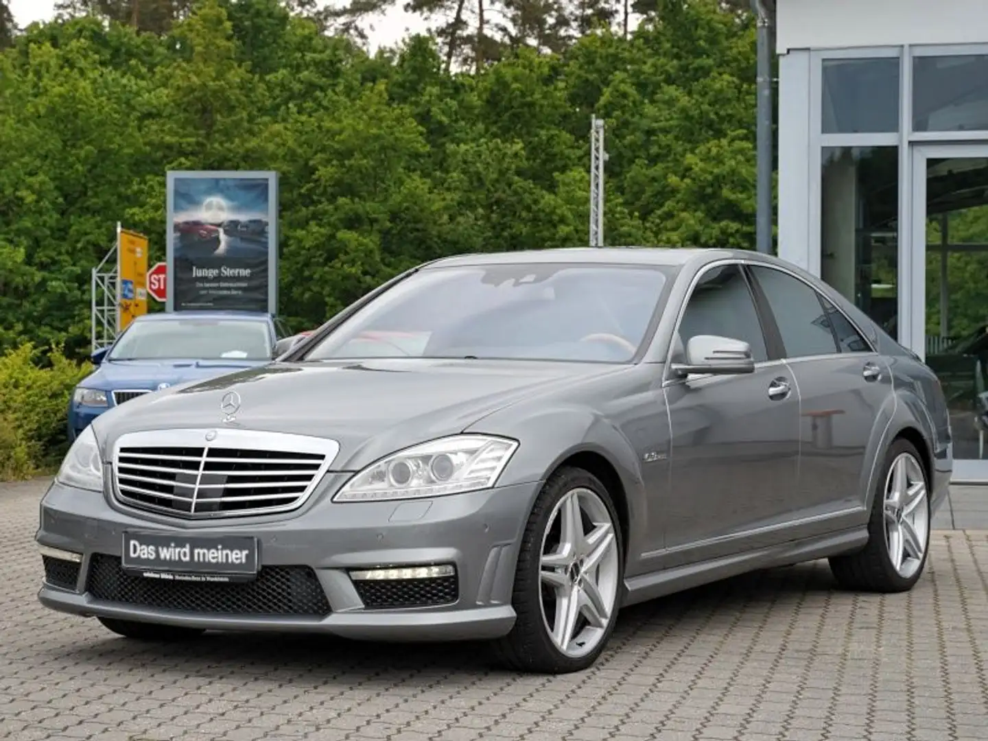 Mercedes-Benz S 63 AMG SD+HARMAN-KARDON+TOTW+SITZKLIMA+DISTRON Silber - 2