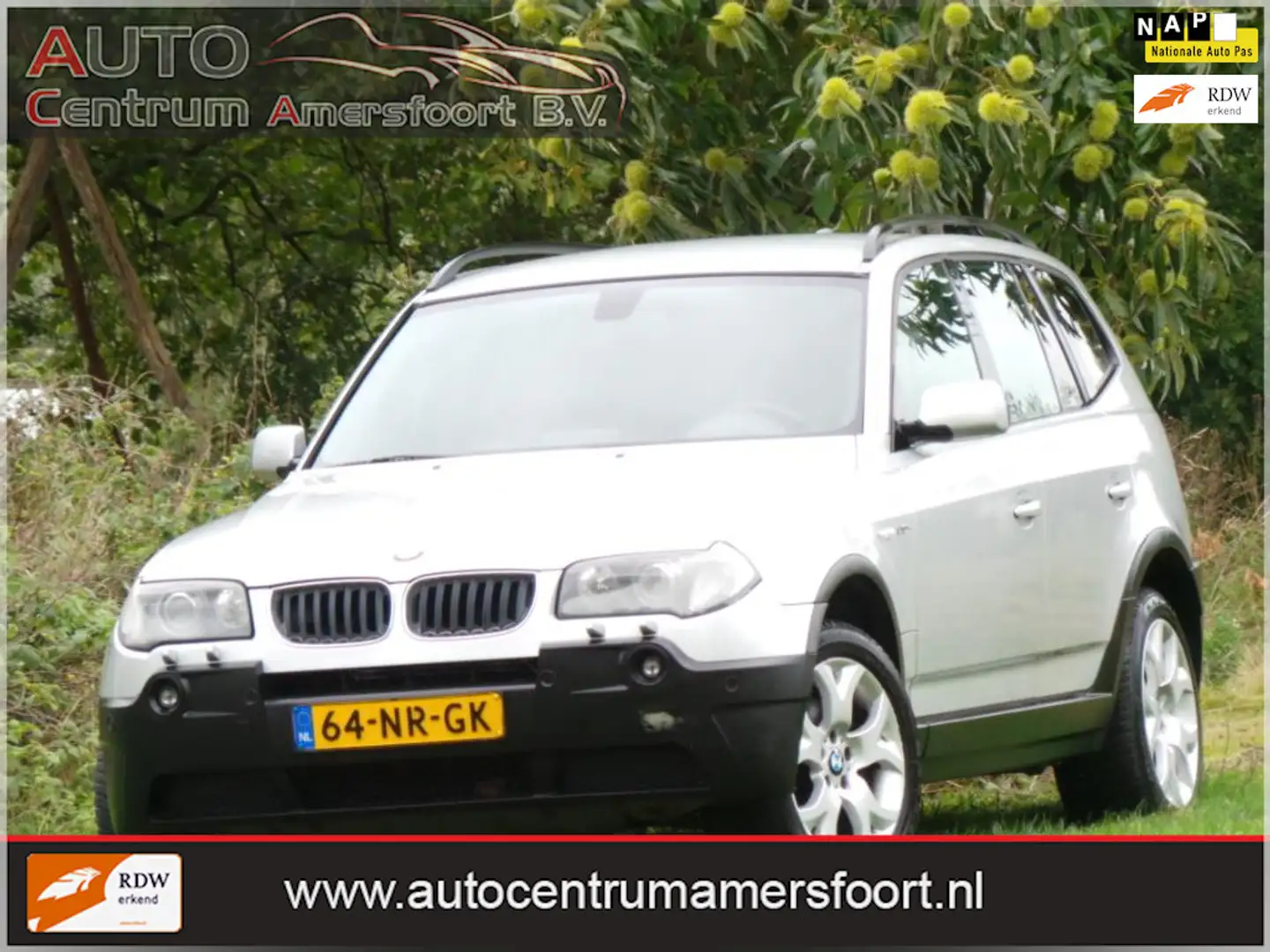BMW X3 3.0i Executive ( INRUIL MOGELIJK ) Grijs - 1