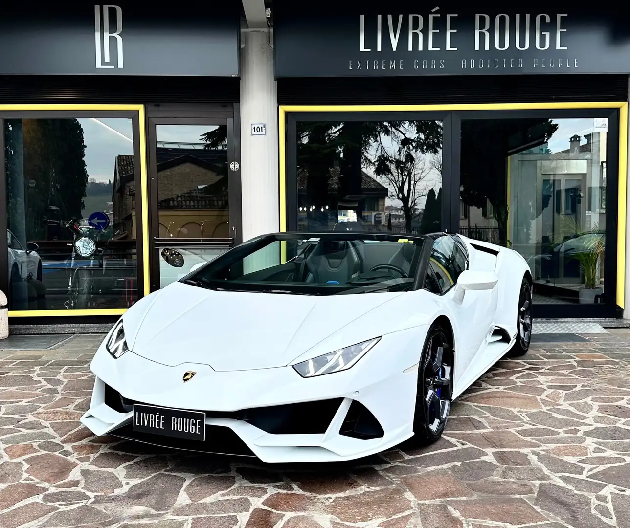 Lamborghini Huracán Huracan Spyder 5.2 Evo 640 awd Blanc - 1