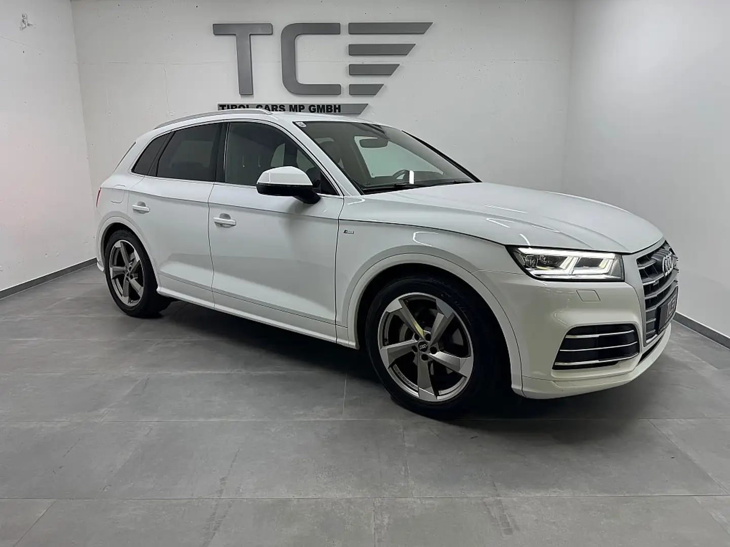 Audi Q5 50 TDI quattro, S Line, AHK, Luftfahrwerk, 20Zo... Weiß - 1