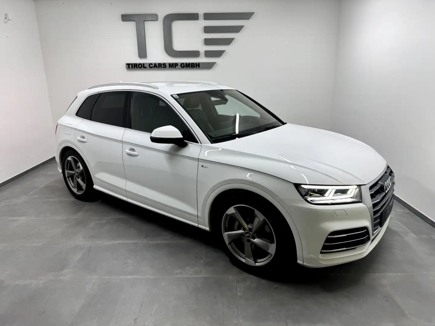 Audi Q5 50 TDI quattro, S Line, AHK, Luftfahrwerk, 20Zo... Weiß - 1