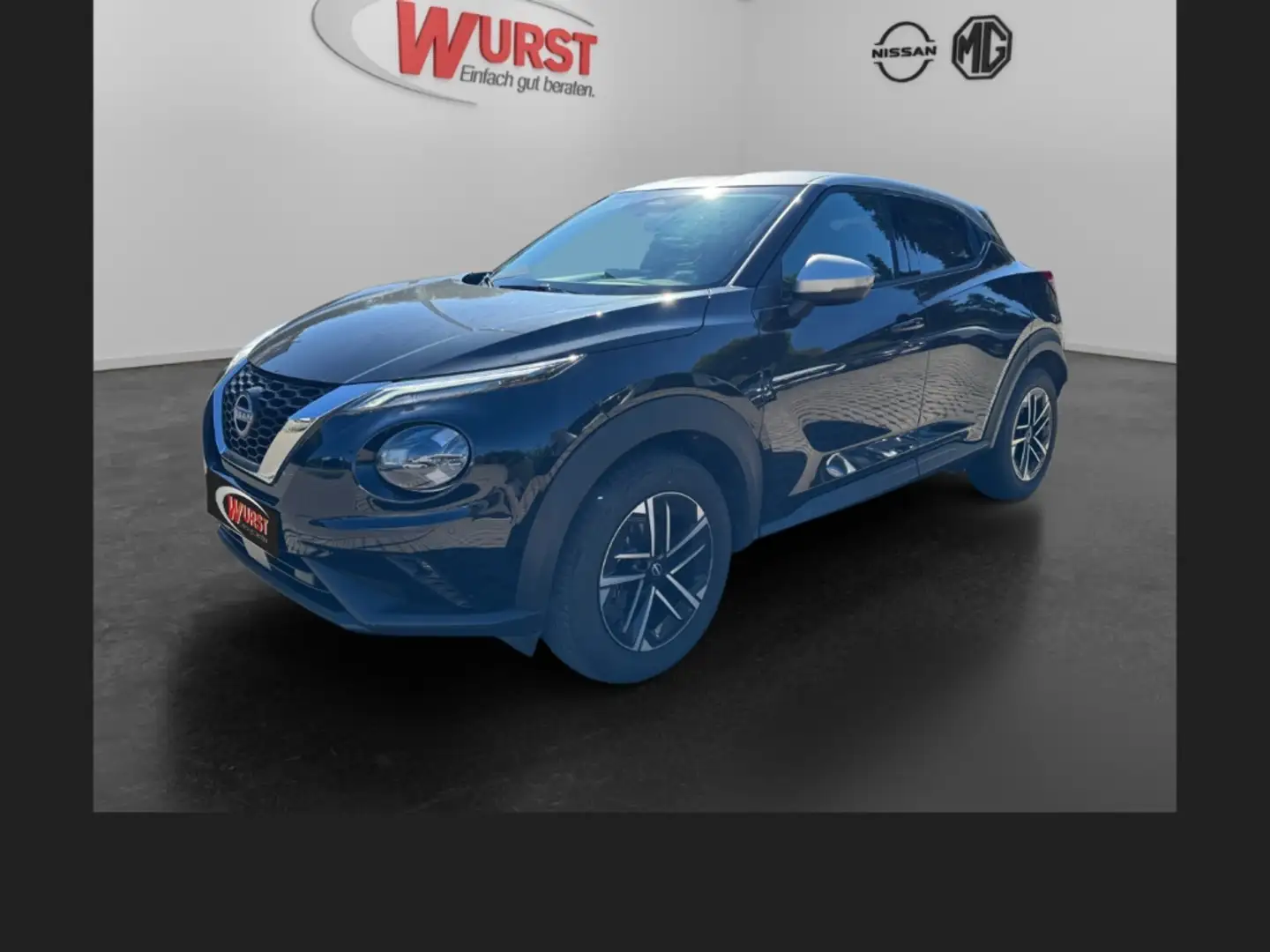 Nissan Juke N-Connecta 1.0 DIG-T EU6e LED Apple CarPlay Androi Silber - 1