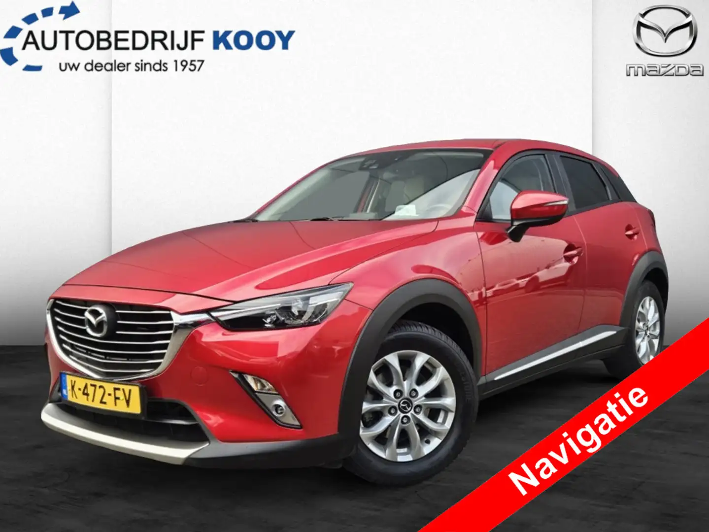 Mazda CX-3 2.0 SkyActiv-G 120pk GT-M / Leer / Bose Rot - 1