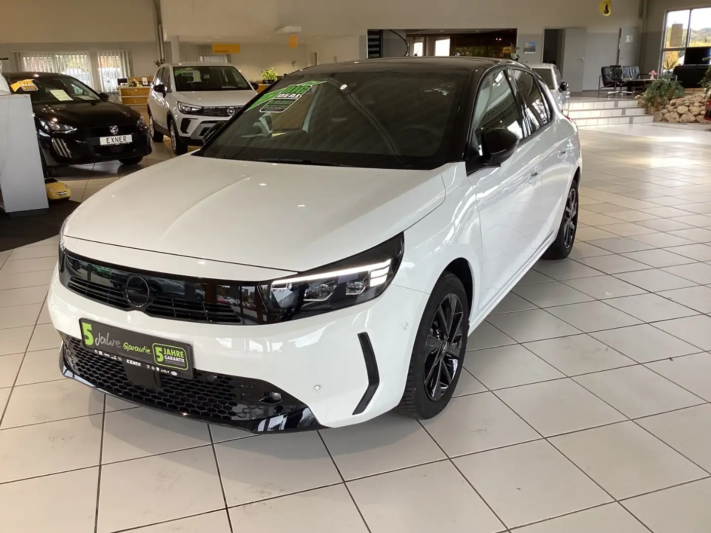 Opel Corsa 1.2 Turbo GS LED+SHZ+Winterp.+PDC+Sportp. Blanc - 2