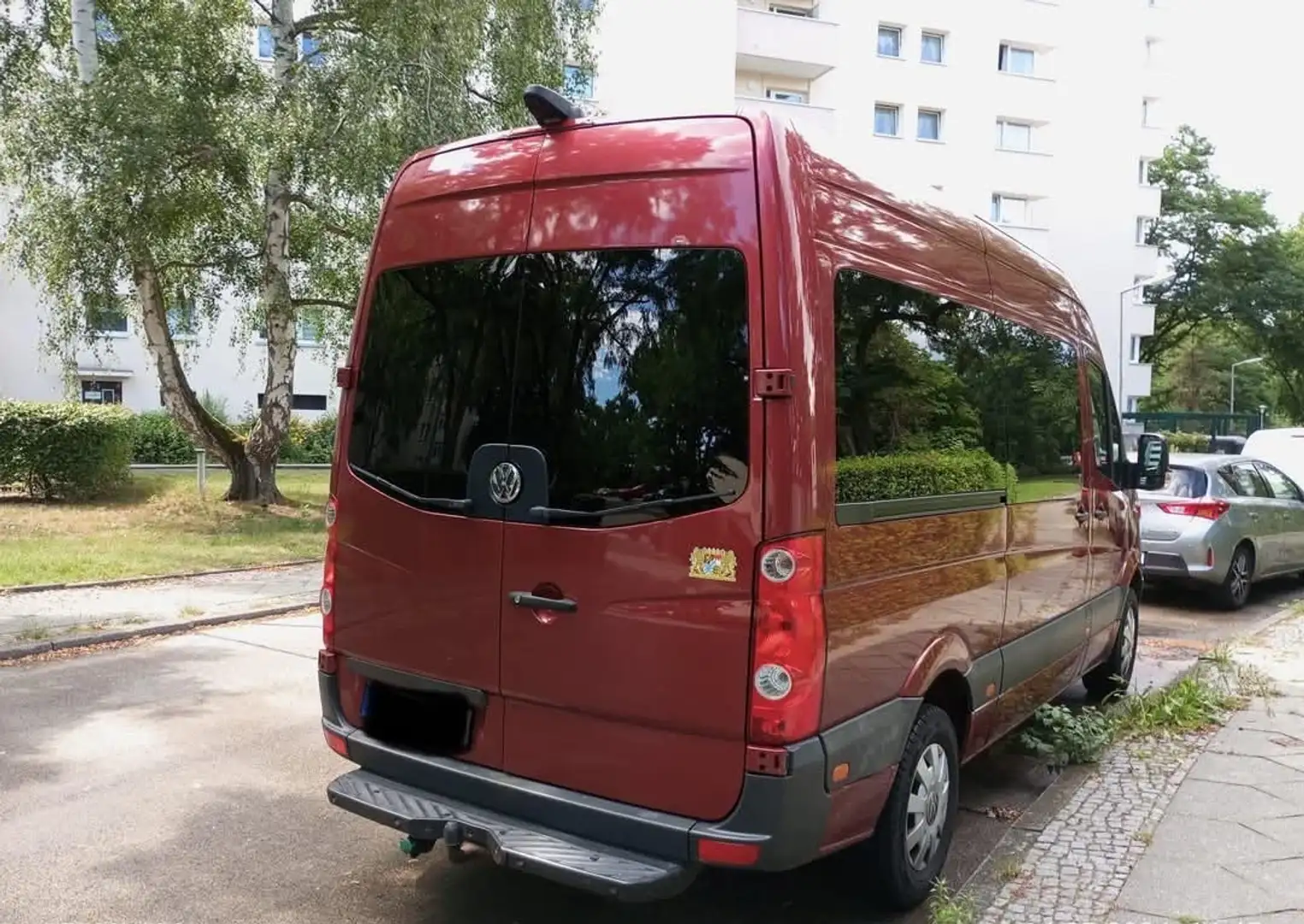 Volkswagen Crafter 35 TDI DPF Express Profi Rot - 2
