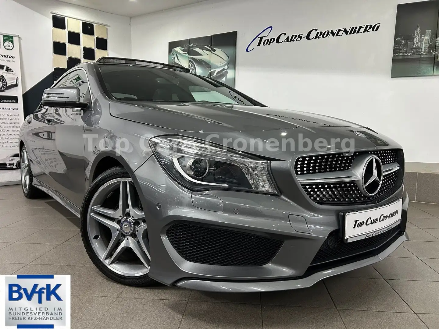 Mercedes-Benz CLA 200 AMG*1.Hand*Panorama*Xenon*Kamera* Grau - 1