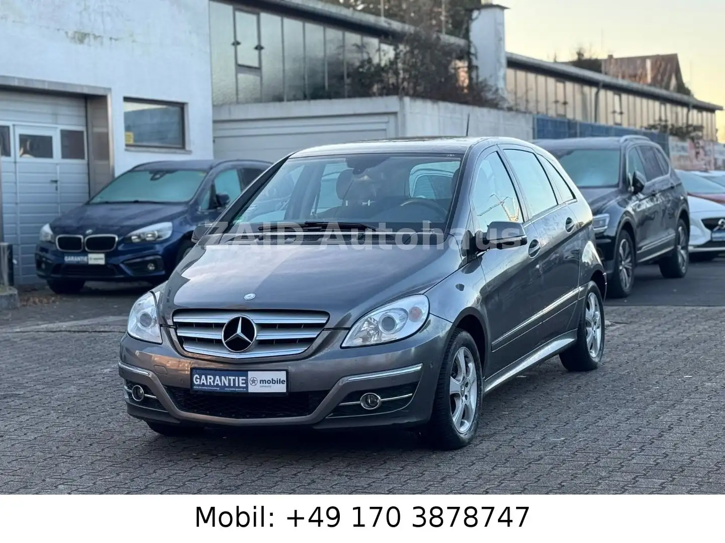 Mercedes-Benz B 200 Lim.*Aut.*1HAND*PDC*Tempo*KLIMA Grau - 1