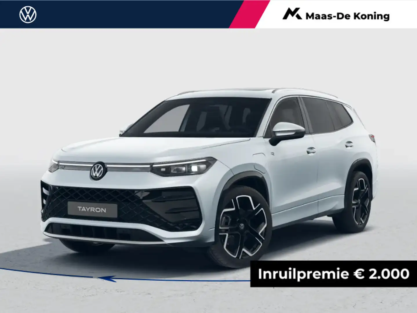 Volkswagen Tayron R-Line-Edition 1.5 eHybrid 272 pk 6 versn. DSG · A Zilver - 1