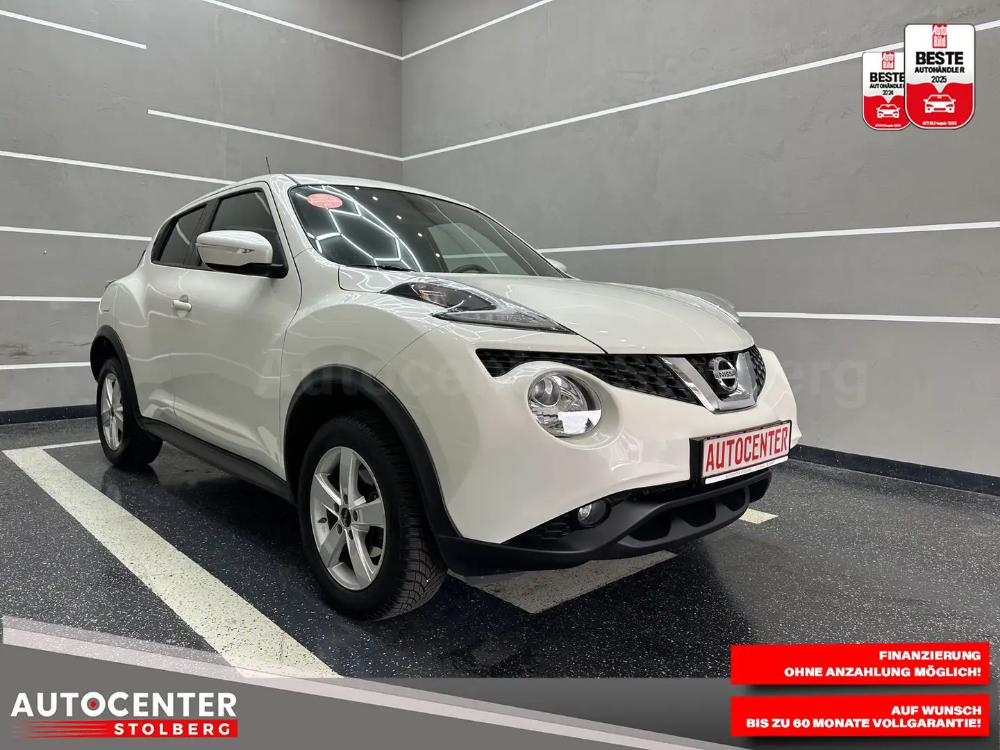 Nissan Juke N-Connecta "NAVI-SITZH-KLIMA-CAM-MULTI-ALU" Weiß - 2