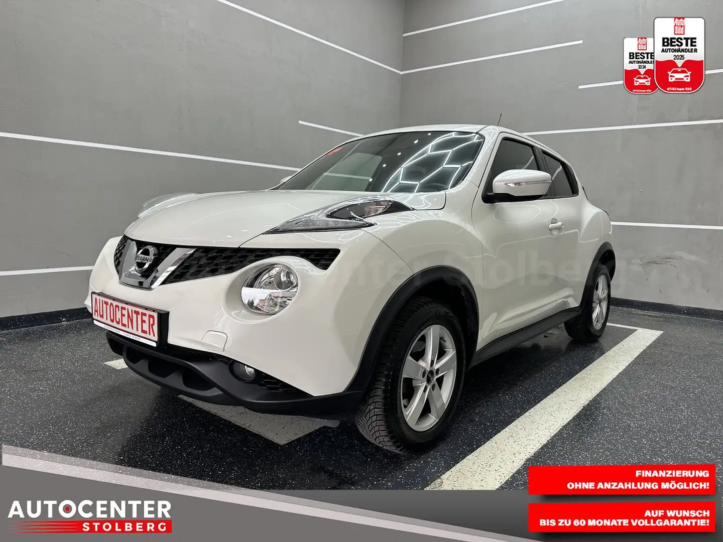 Nissan Juke N-Connecta "NAVI-SITZH-KLIMA-CAM-MULTI-ALU" Weiß - 1