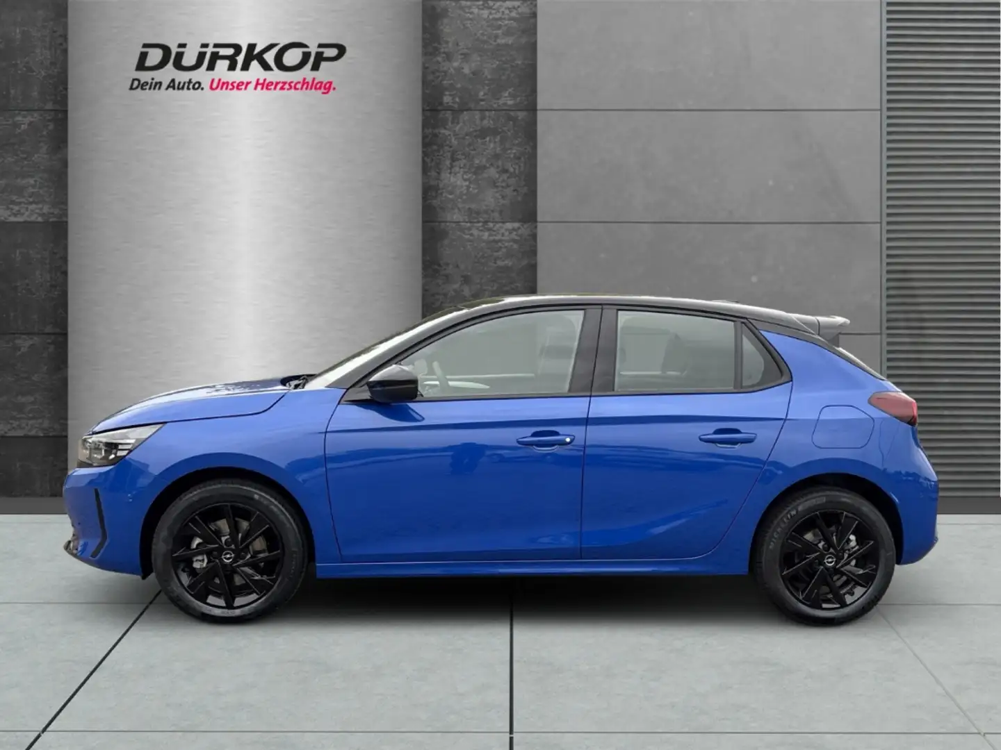 Opel Corsa GS Turbo 8-AT Tech-Paket 16-Zoll-Alu schwarz Digit Blau - 2