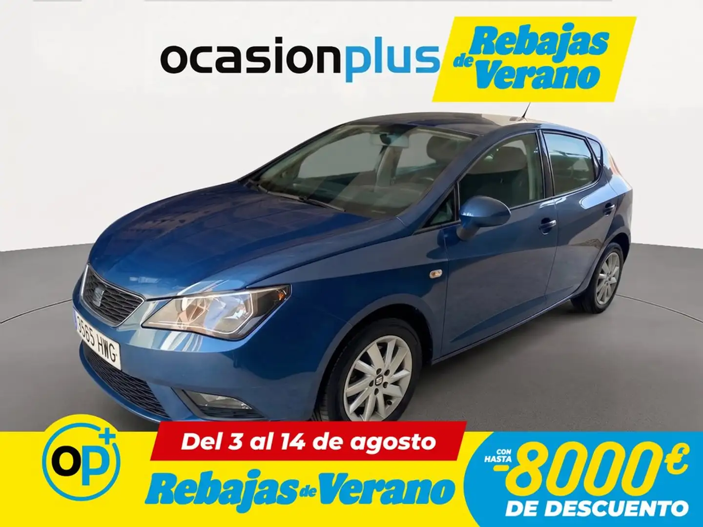 SEAT Ibiza 1.6TDI CR Style 105 Azul - 1