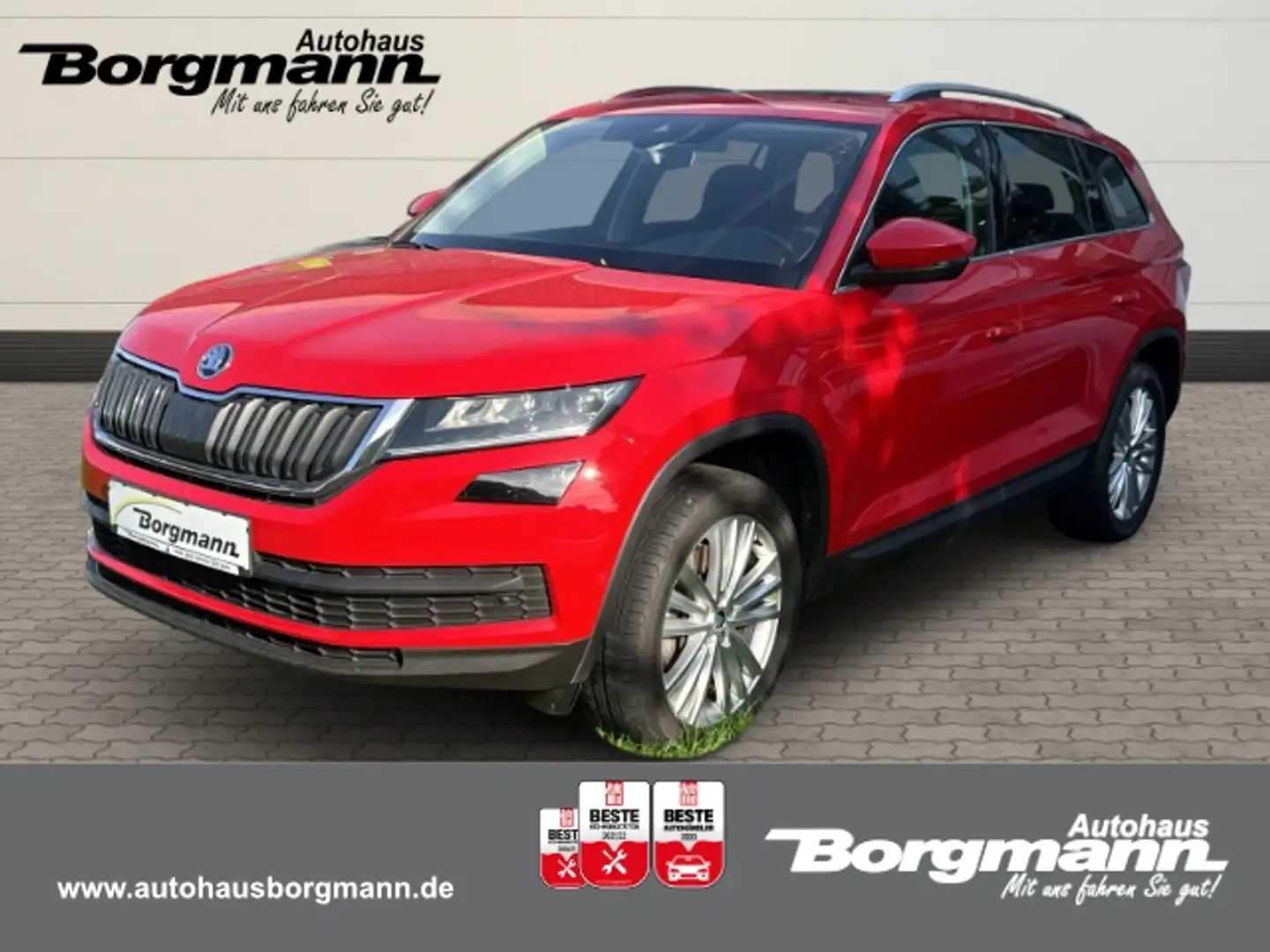 Skoda Kodiaq Style 2,0 TDI 4x4 140 kW 7-Gang DSG AHK El. Panoda Rouge - 1