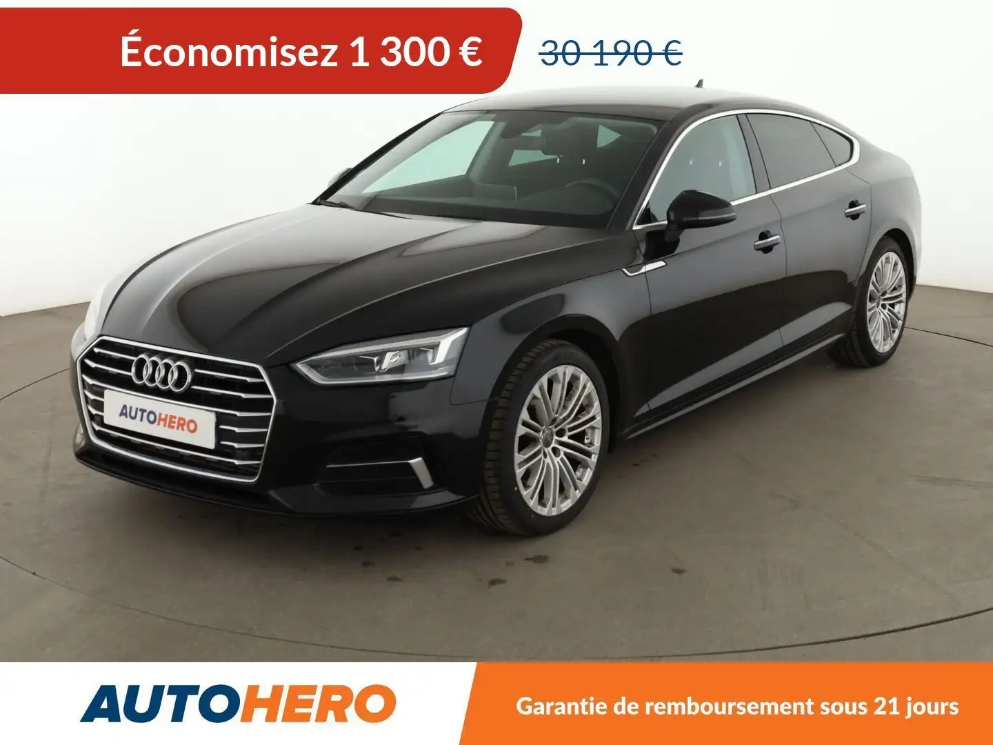 Audi A5 2.0 TFSI Design Luxe S Tronic 7 Noir - 1