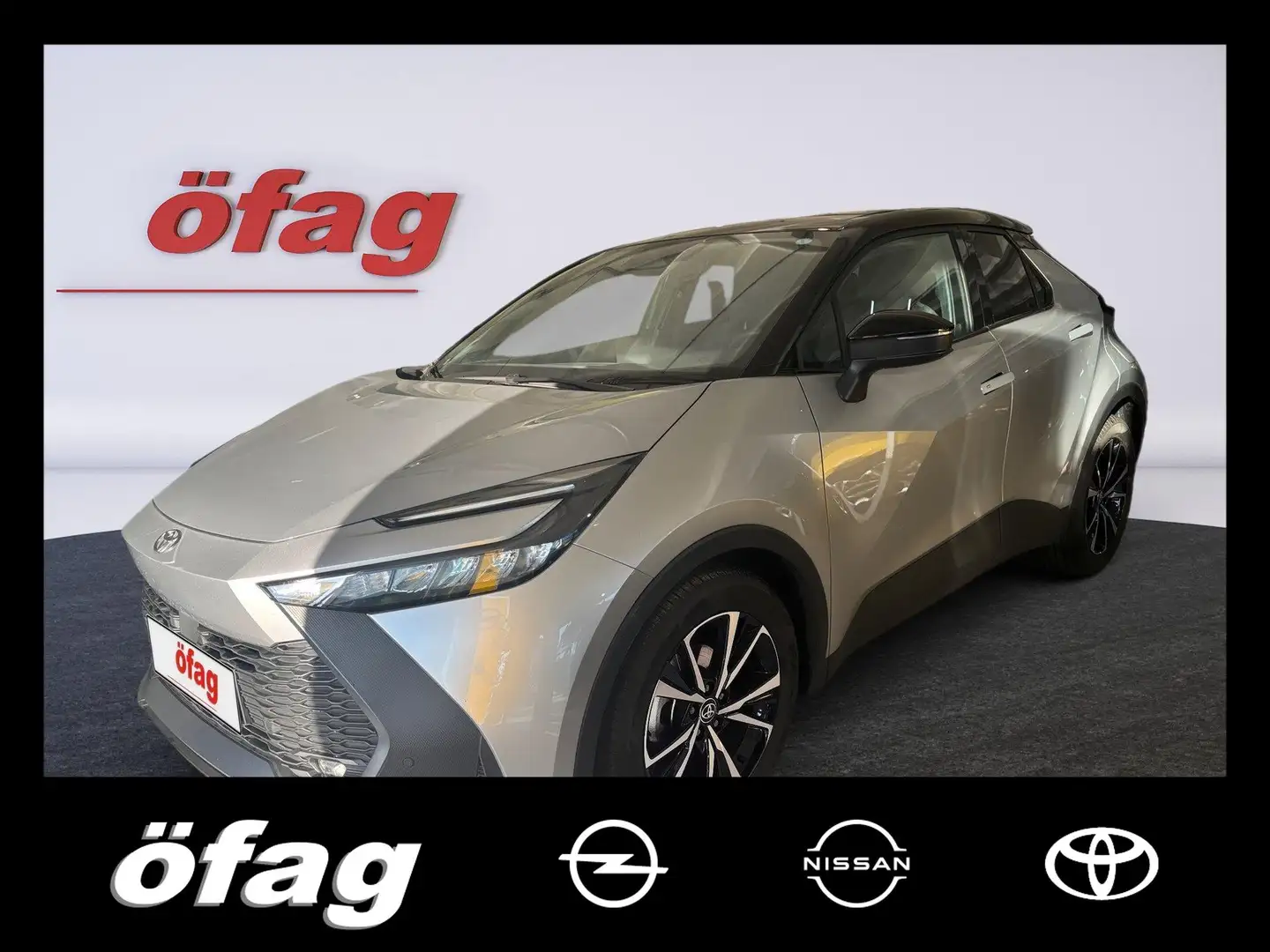 Toyota C-HR 1.8 Hybrid E-CVT Active Drive LED+SHZ+Kam. Silber - 1