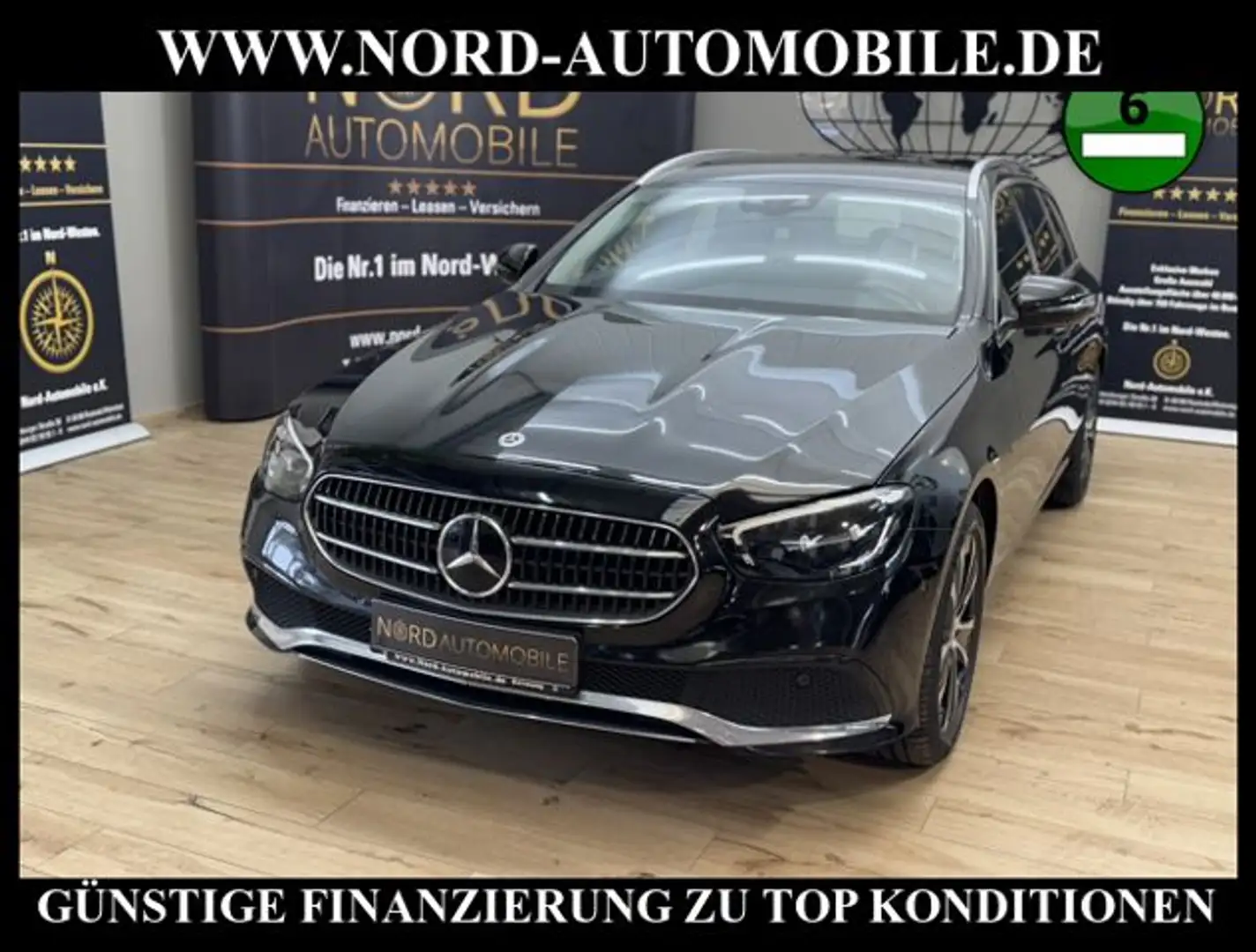 Mercedes-Benz E 300 de T Avantgarde 9G-Tronic AHK*Distronic*18 Avantga Nero - 1