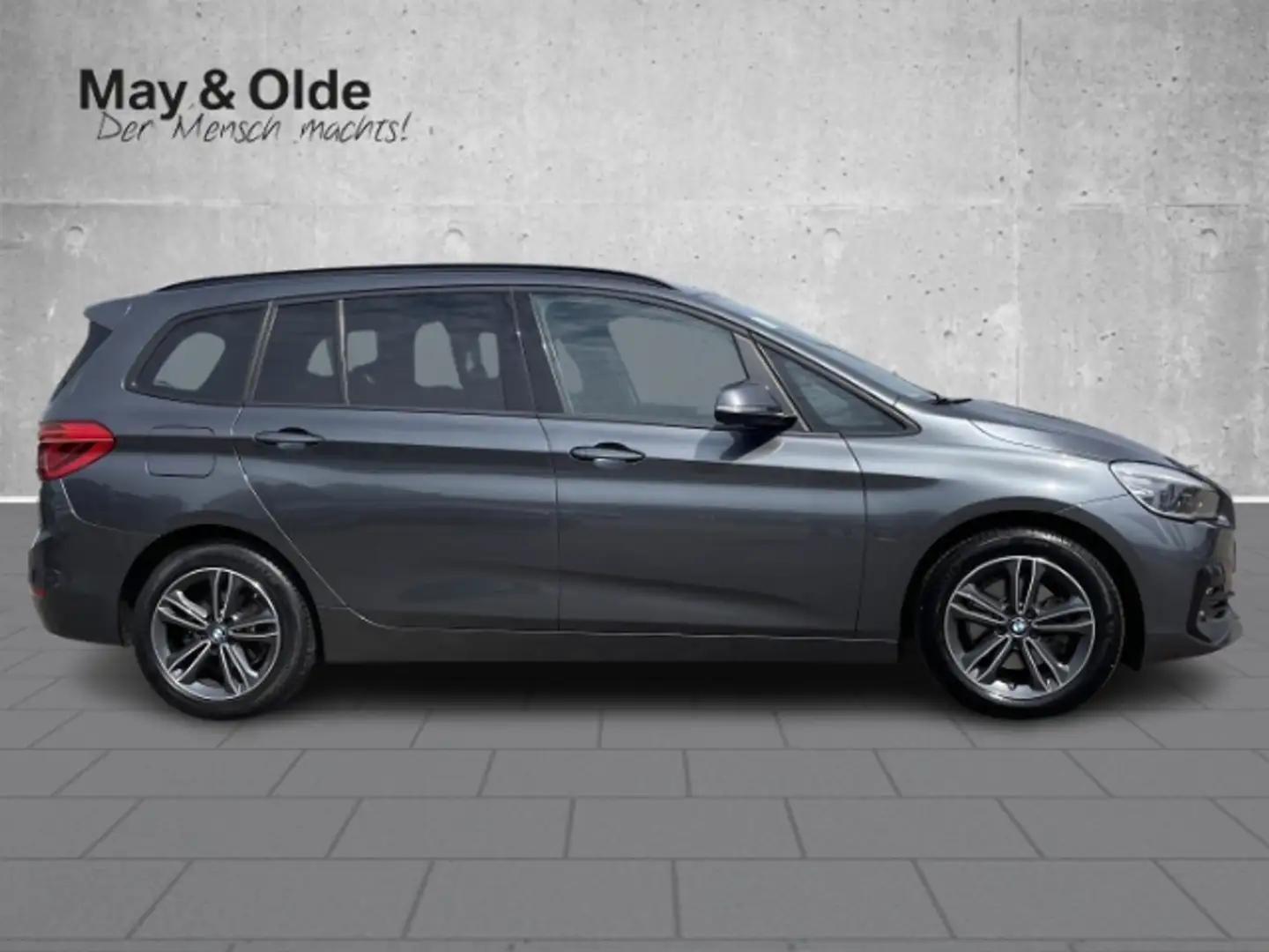 BMW 218 Gran Tourer i Sport Line LED Navi AHK H/K Gris - 2
