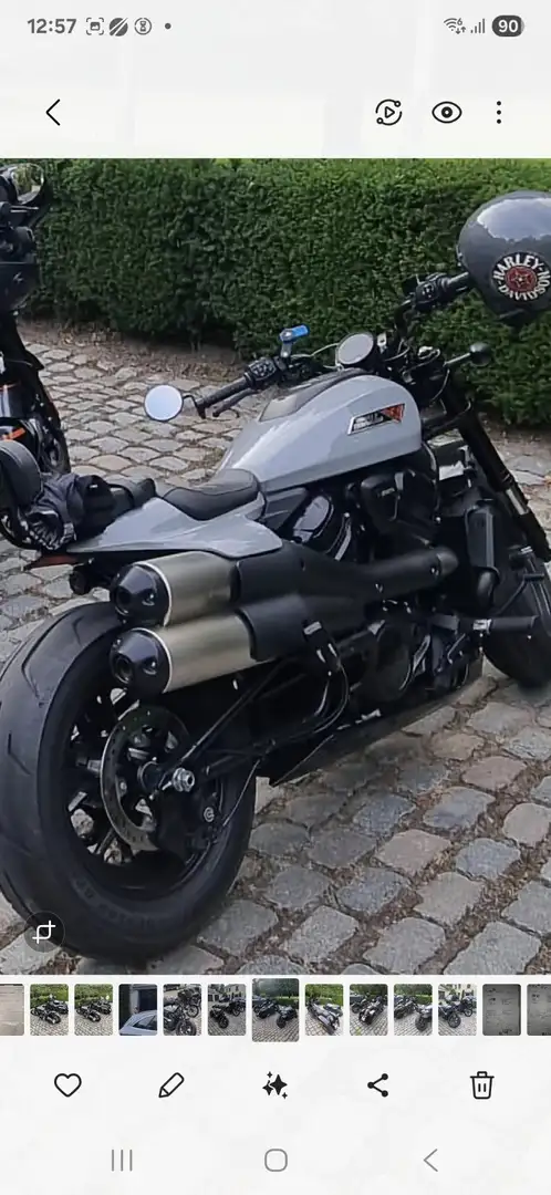 Harley-Davidson Sportster XR 1200 RH1250 Сірий - 2