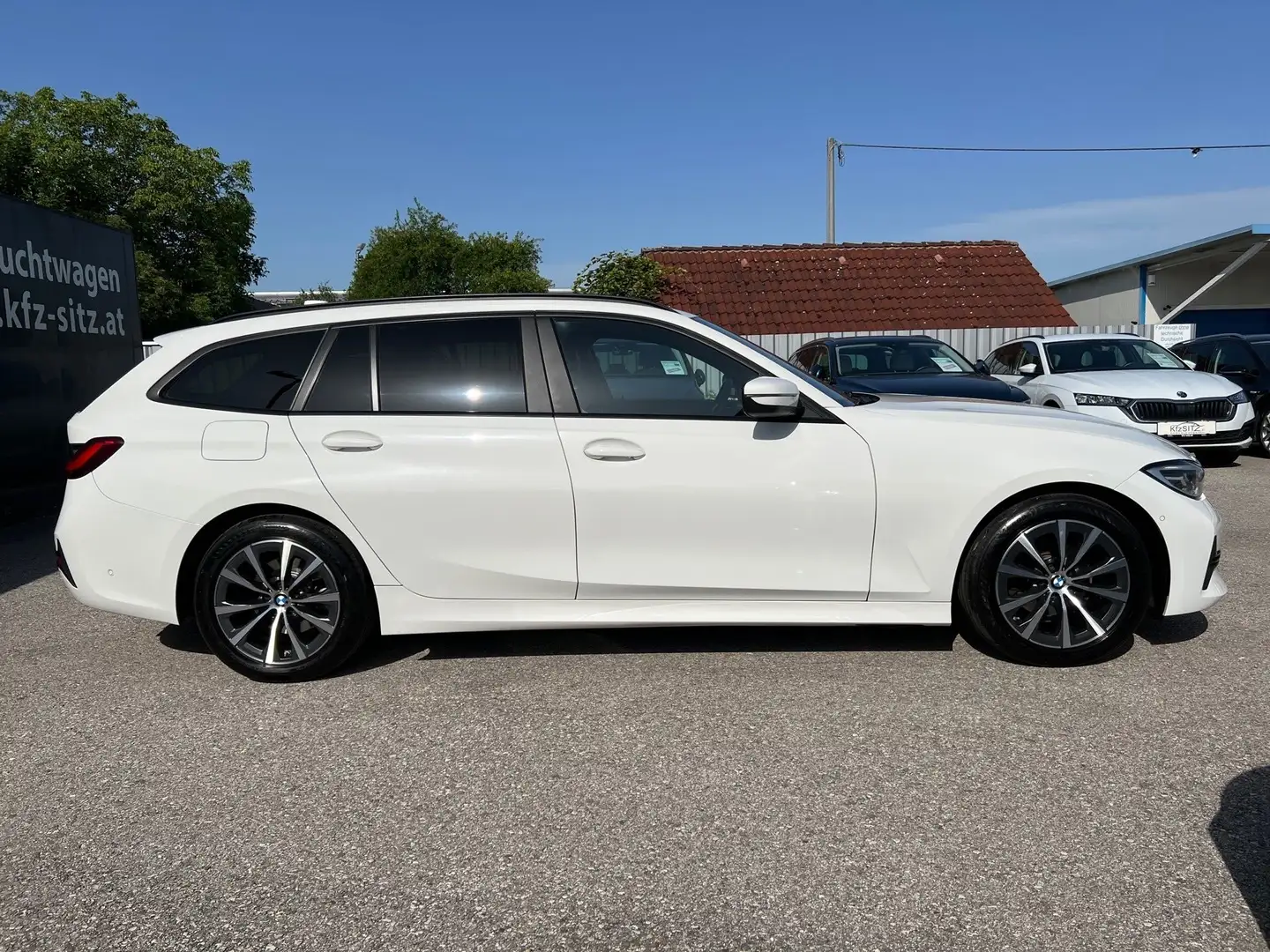 BMW 318 d 48 V Touring Aut. | PANO/ACC/H&K/HUD White - 2