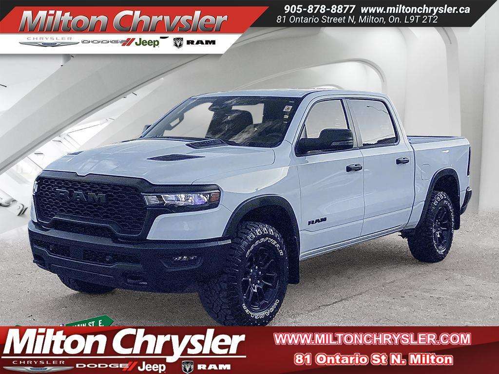 2026 RAM 1500 REBEL CREW 4X4| 12" NAV| TRAILER TOW