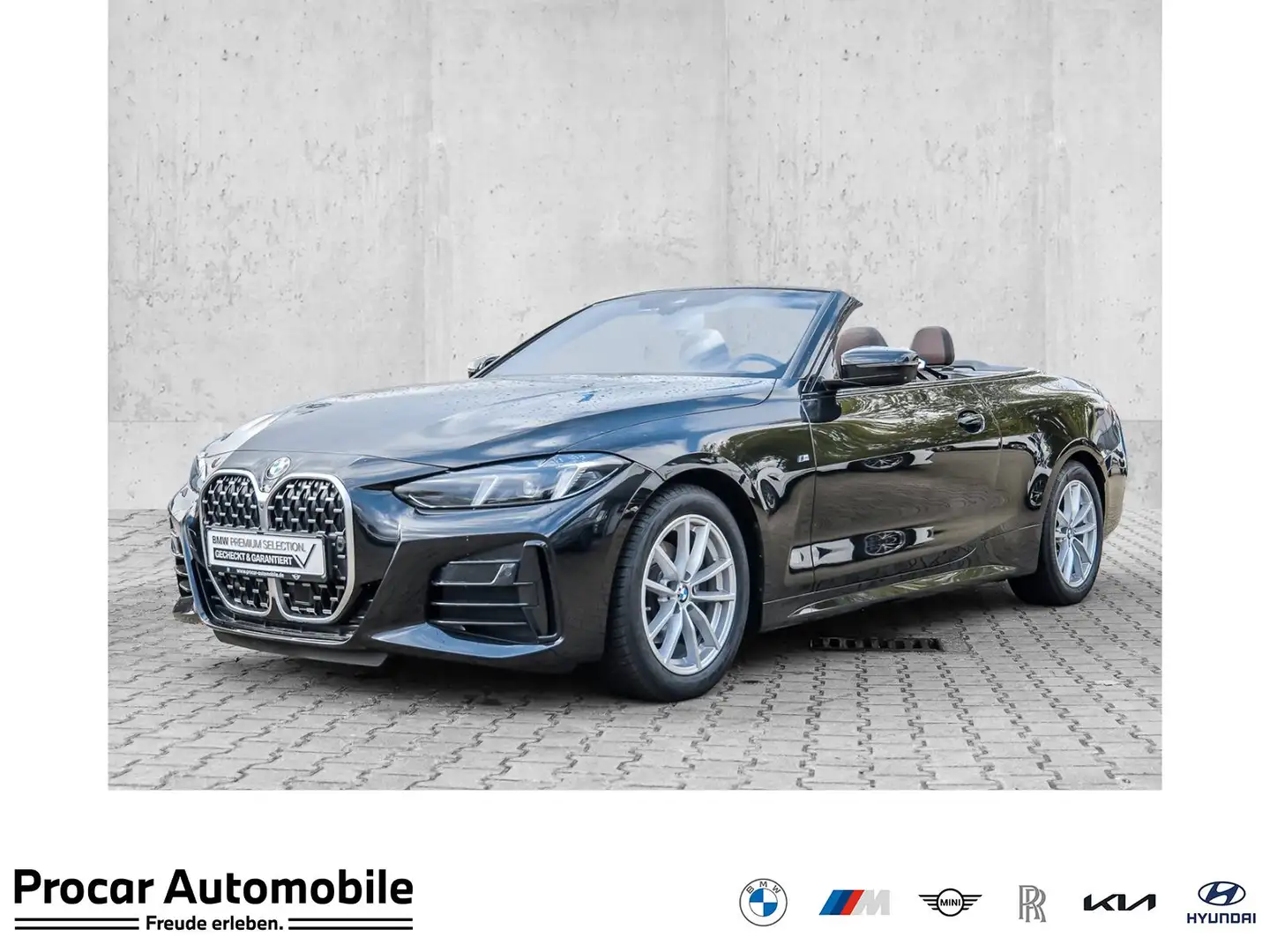 BMW 420 i Cabrio M Sport ACC DA PA+ Komfort HiFi Schwarz - 1