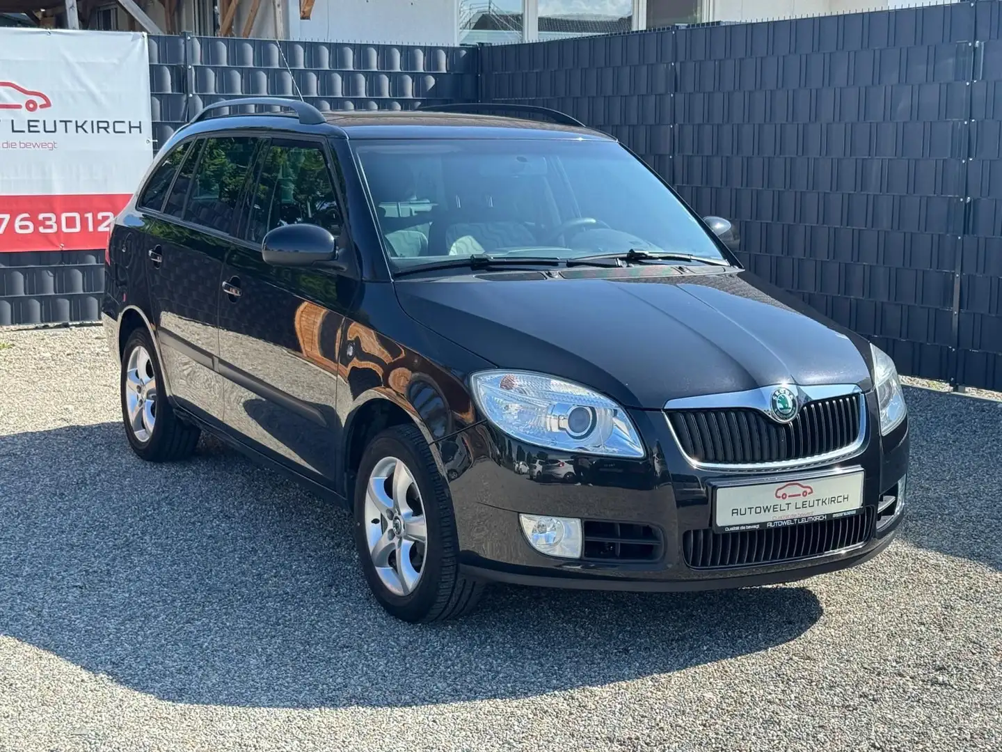 Skoda Fabia Combi Style Edition KLIMA TÜV STHZ PDC Noir - 2