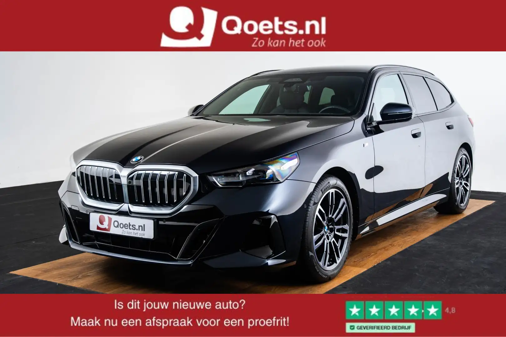 BMW 520 5-serie Touring 520i M Sport - Trekhaak - Parking/ Noir - 1
