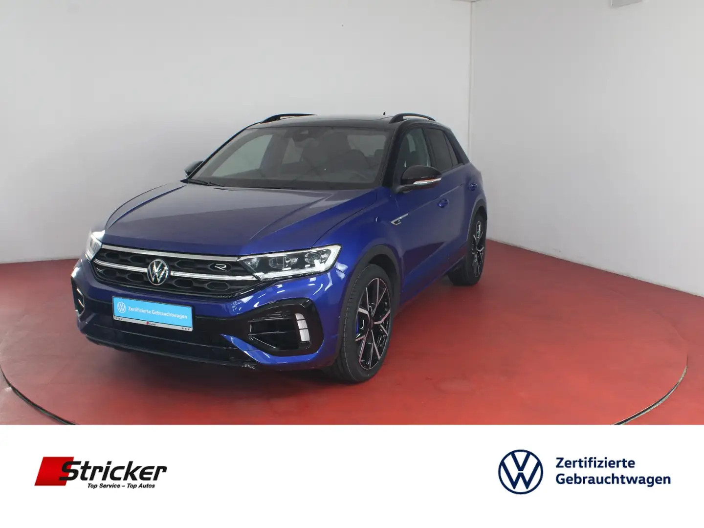 Volkswagen T-Roc R 2.0TSI DSG 273,-ohne Anzahlung Pano Akrapovic Blau - 1