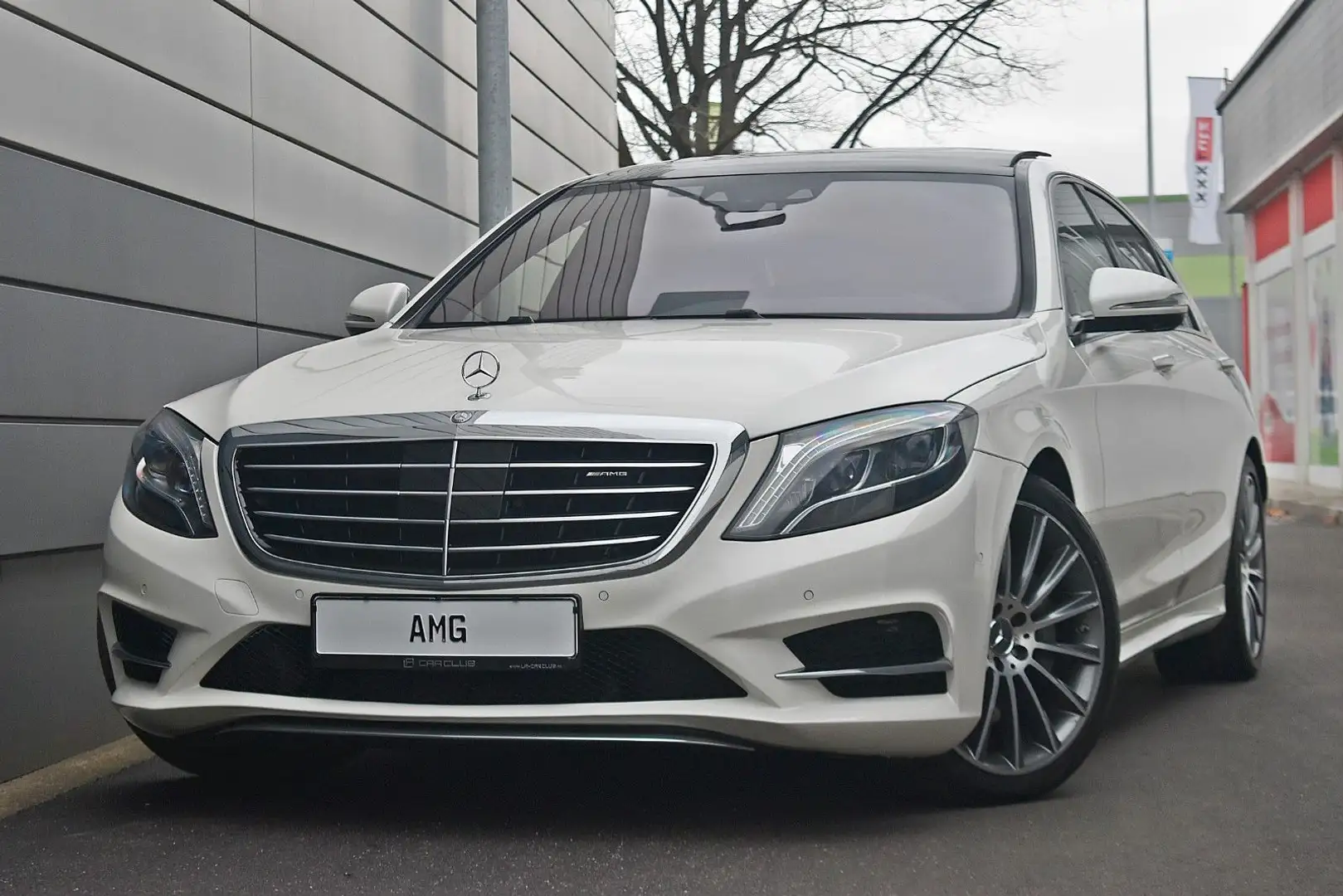 Mercedes-Benz S 500 *AMG 63!4M/Kino/Lang! President-4! BRD* Blanc - 2