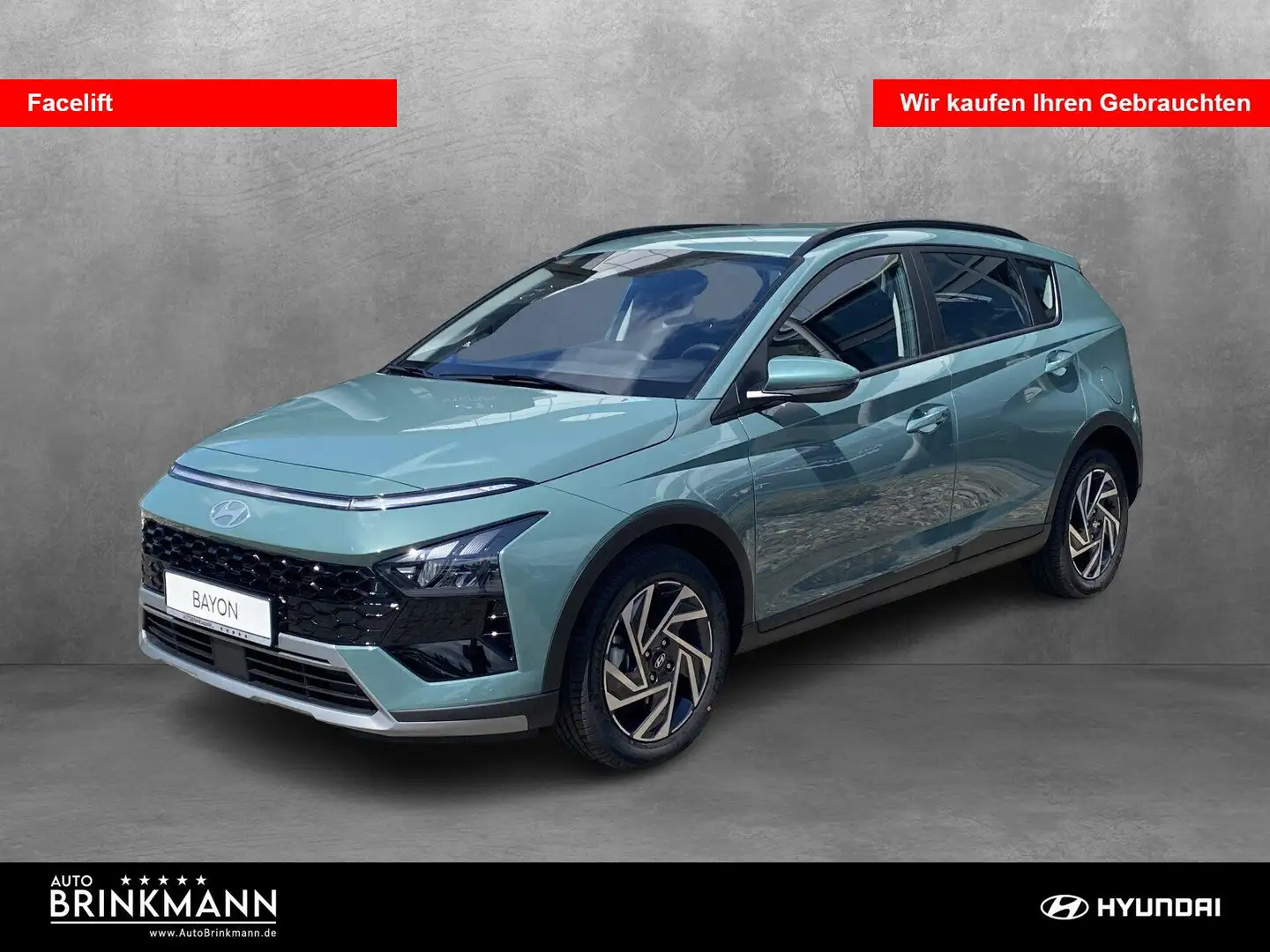 Hyundai BAYON Bayon 1.0 T-GDI 6MT Trend 2WD VollLED/Ambi/SHZ Groen - 1