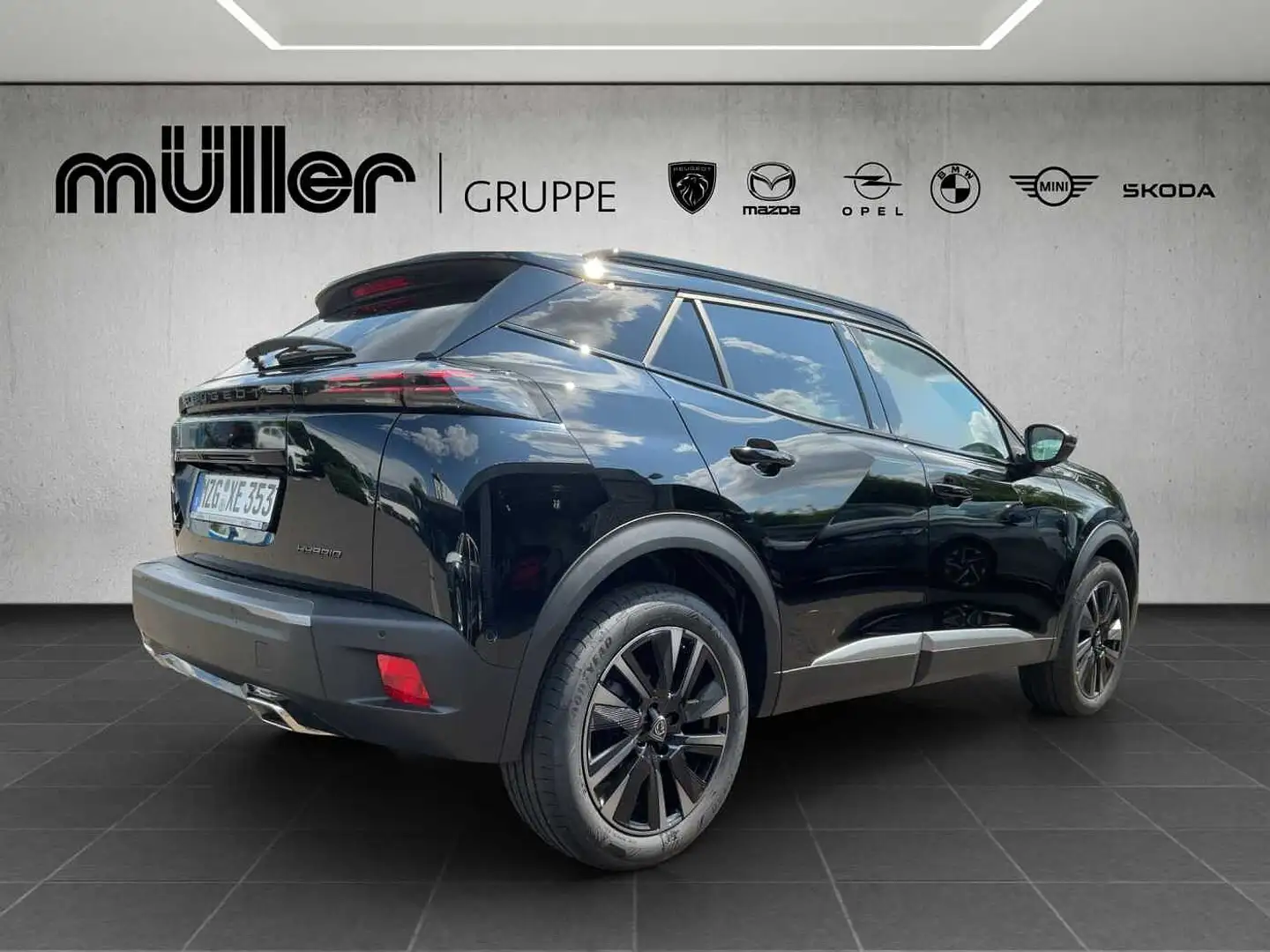 Peugeot 2008 GT Hybrid 145 e-DSC Noir - 2