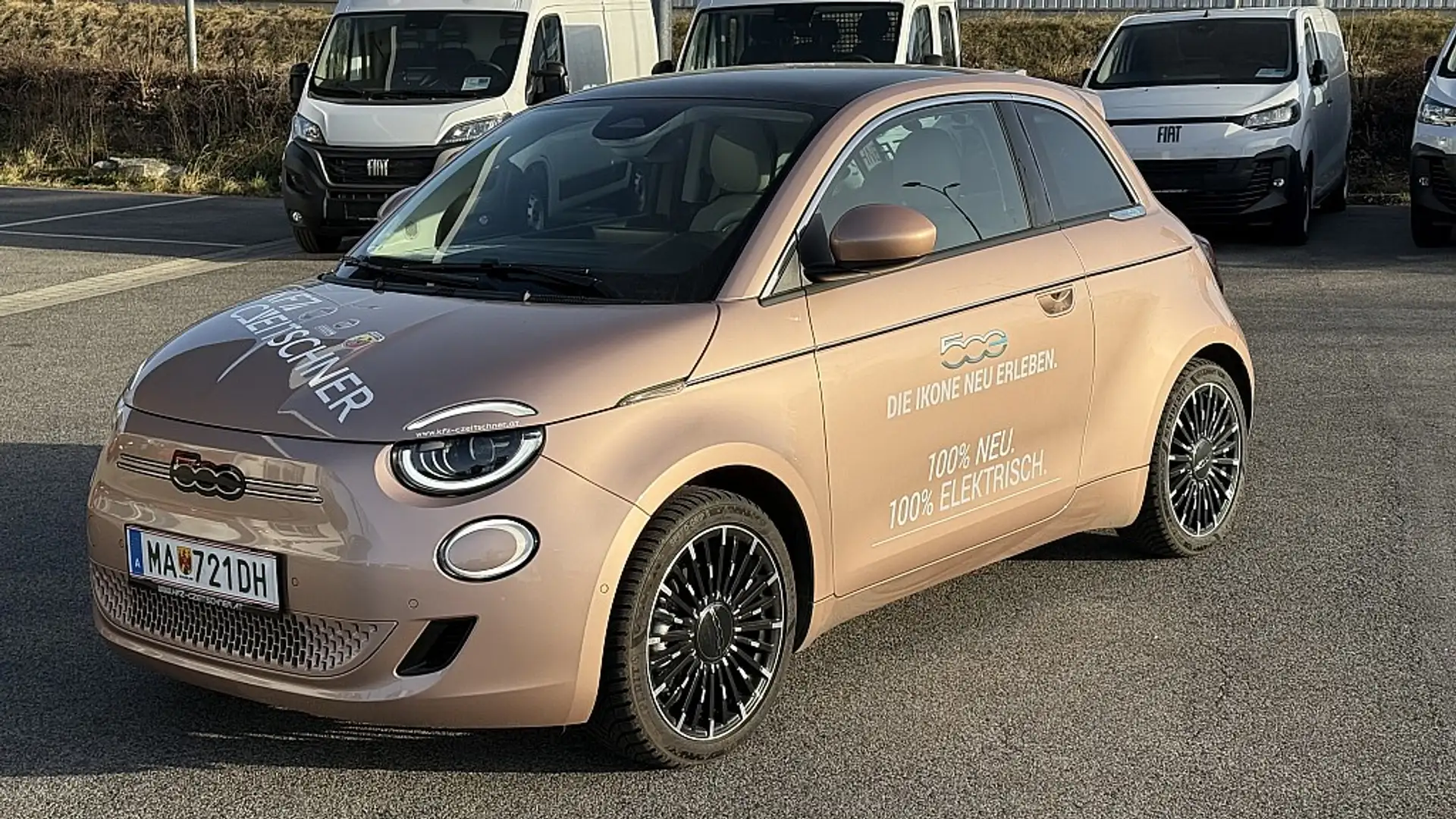 Fiat 500e 500 Elektro 500 3+1 42 kWh Gold - 1