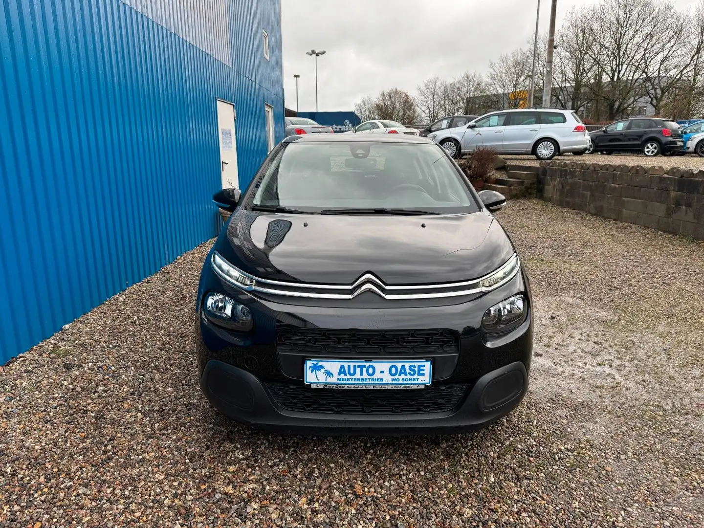 Citroen C3 **Feel**59 TKM**Klima**Temp**Spurhaltass** Schwarz - 2