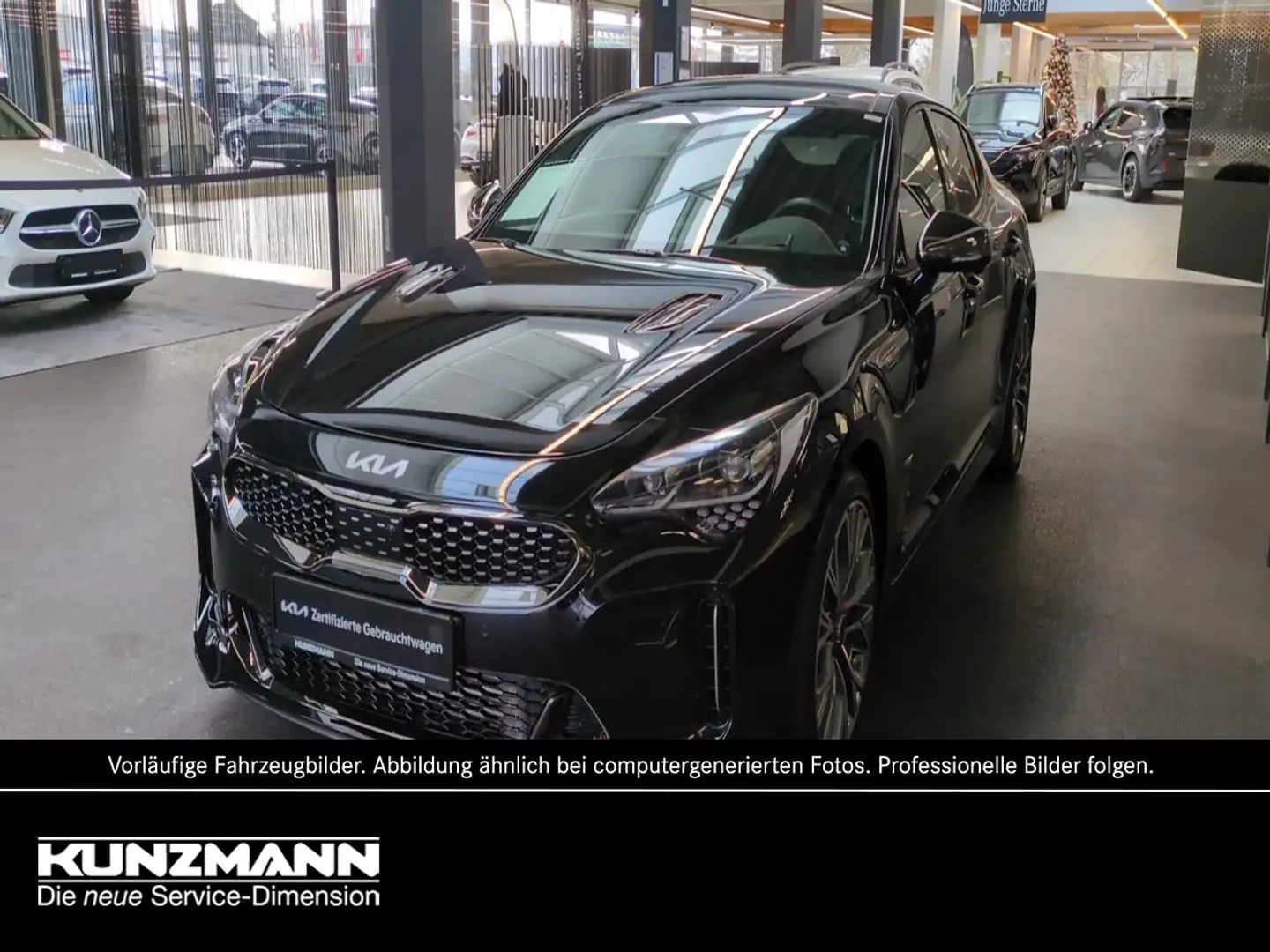 Kia Stinger 3.3 V6 T-GDI  4WD GT Schiebedach 360° Negru - 1