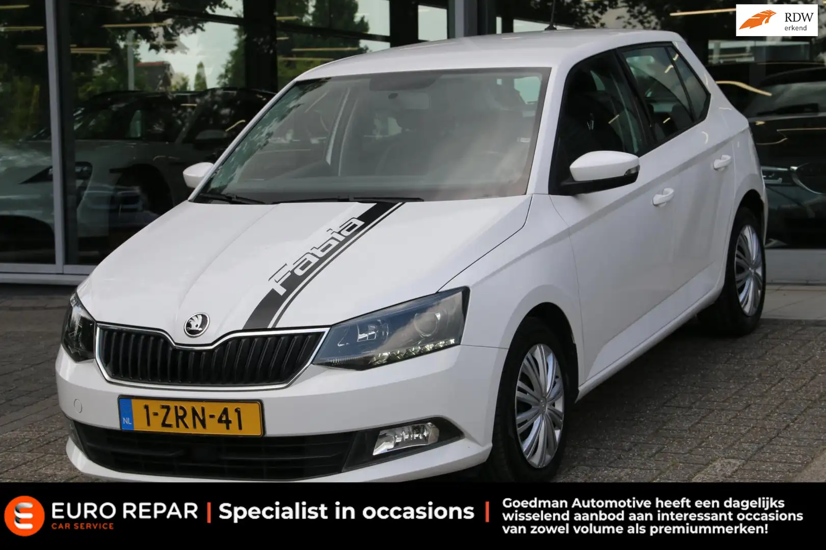 Skoda Fabia 1.4 TDI Ambition White - 1