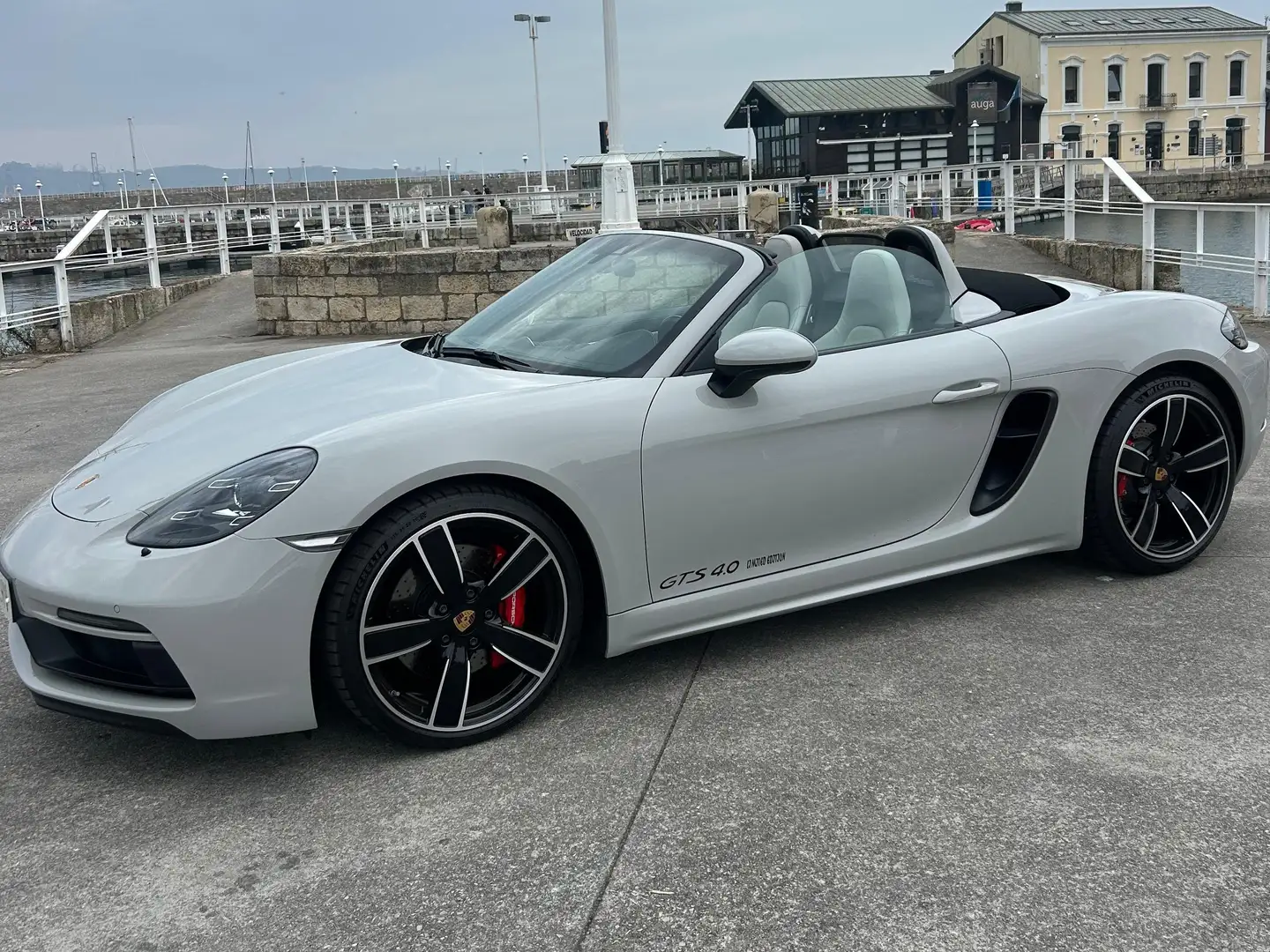Porsche 718 Boxster GTS 4.0 GTS Gris - 1