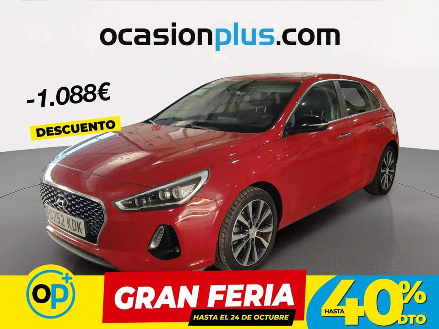 Hyundai i30 1.4 TGDI Style 140 Rojo - 1