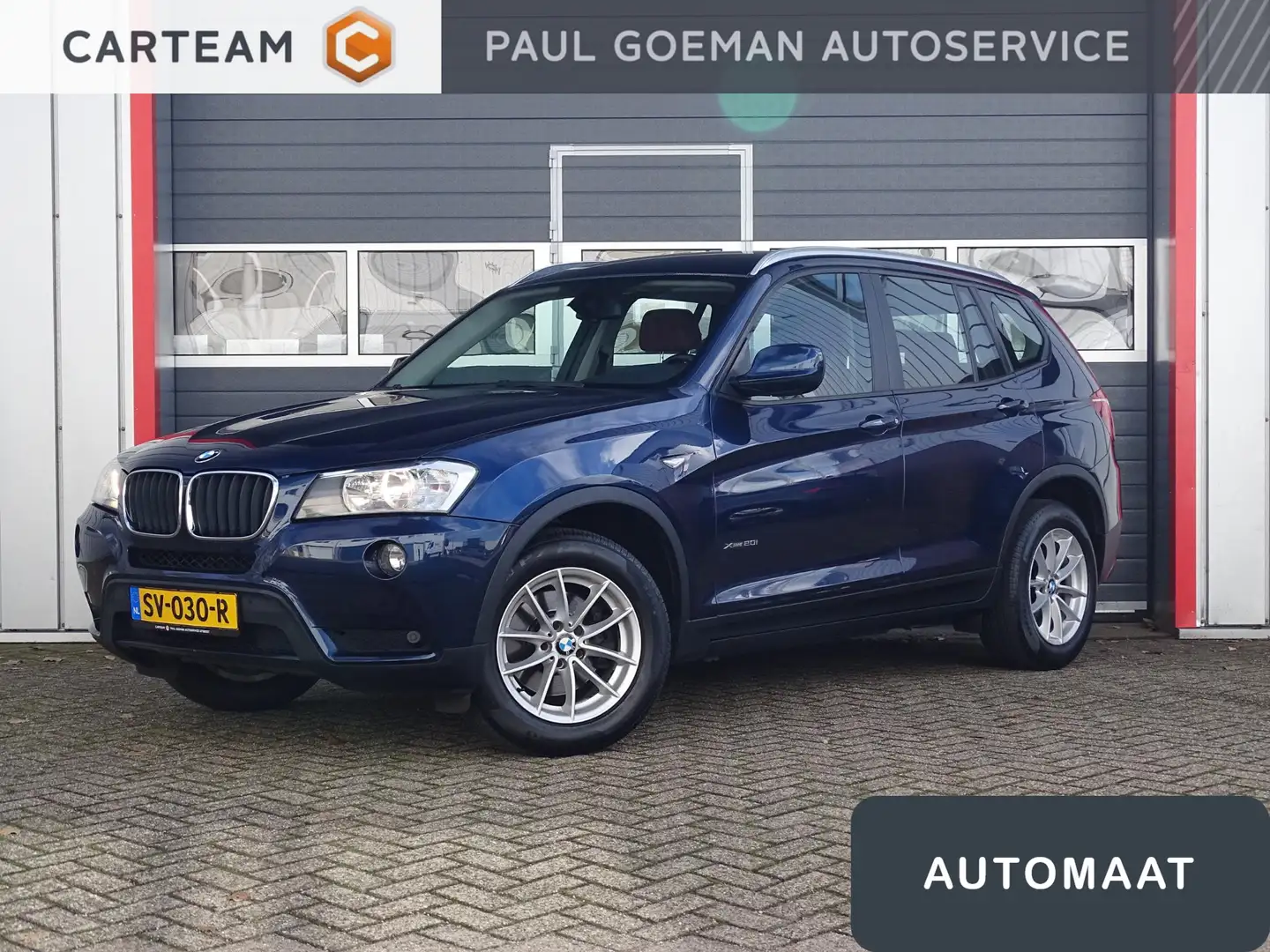 BMW X3 xDrive20i High Executive | Lichtmetaal | Airco | L Modrá - 1